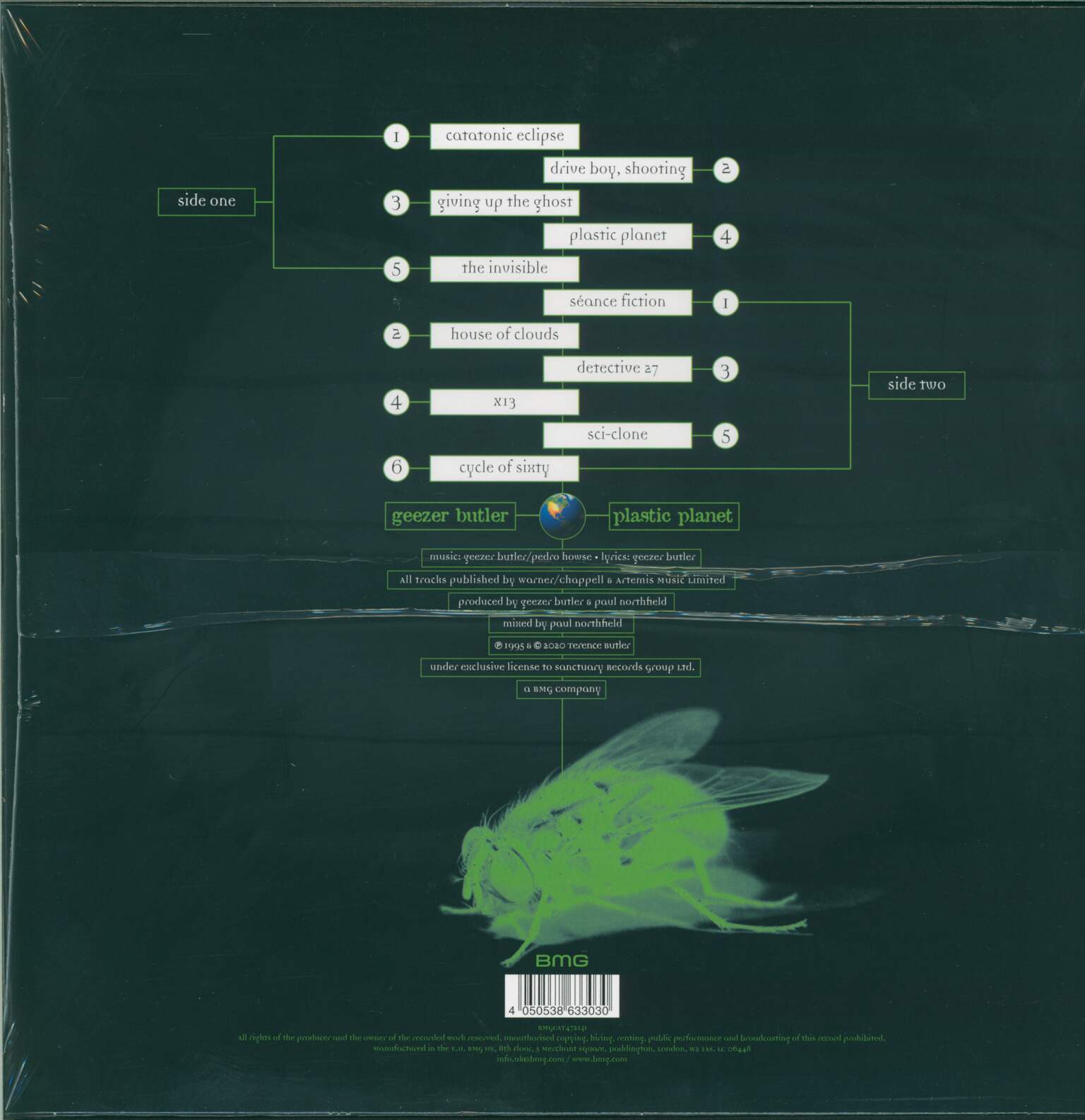 Geezer Butler: Plastic Planet, 1×LP (Vinyl)