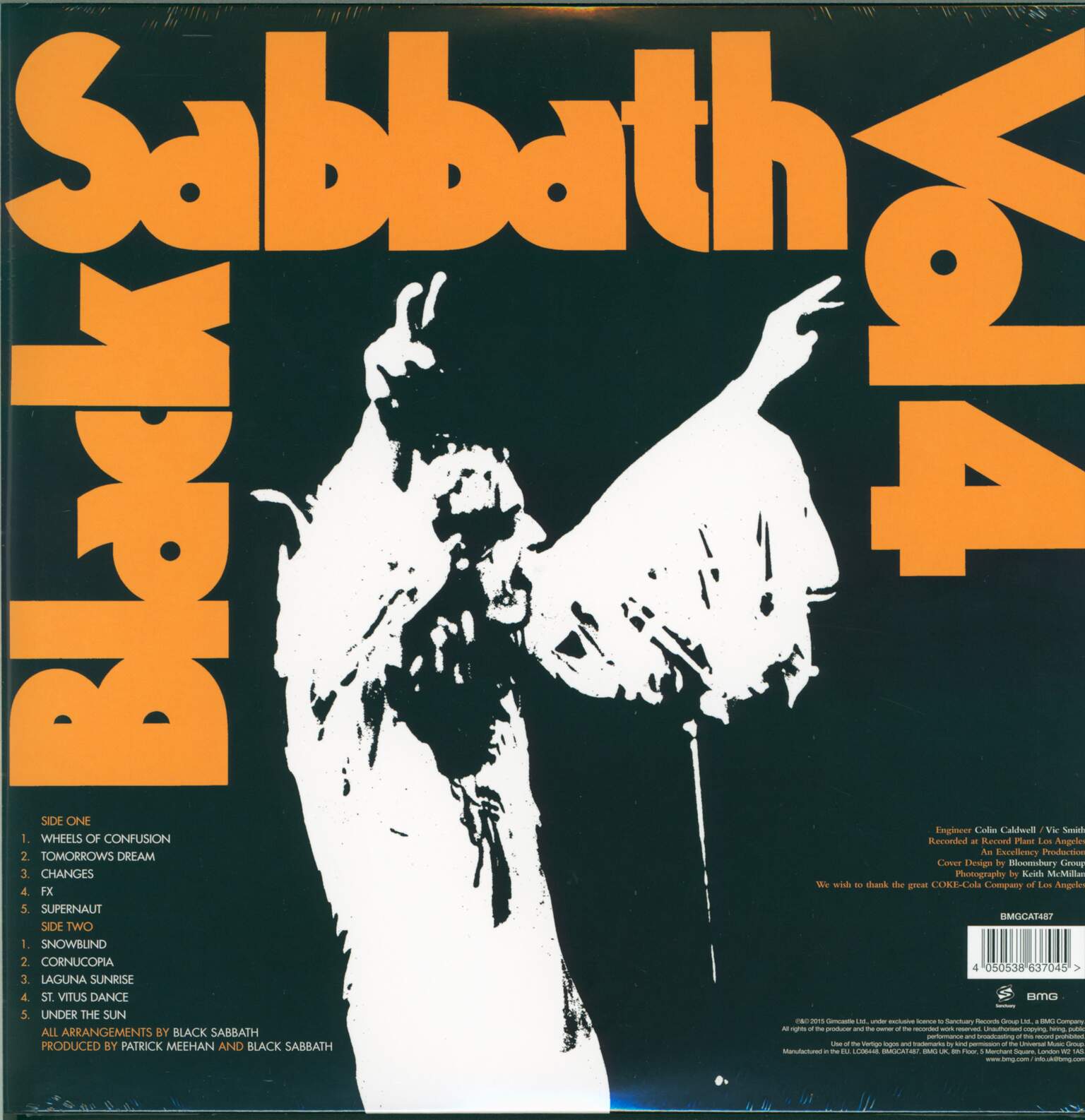 Black Sabbath: Black Sabbath Vol 4, 1×LP (Vinyl)