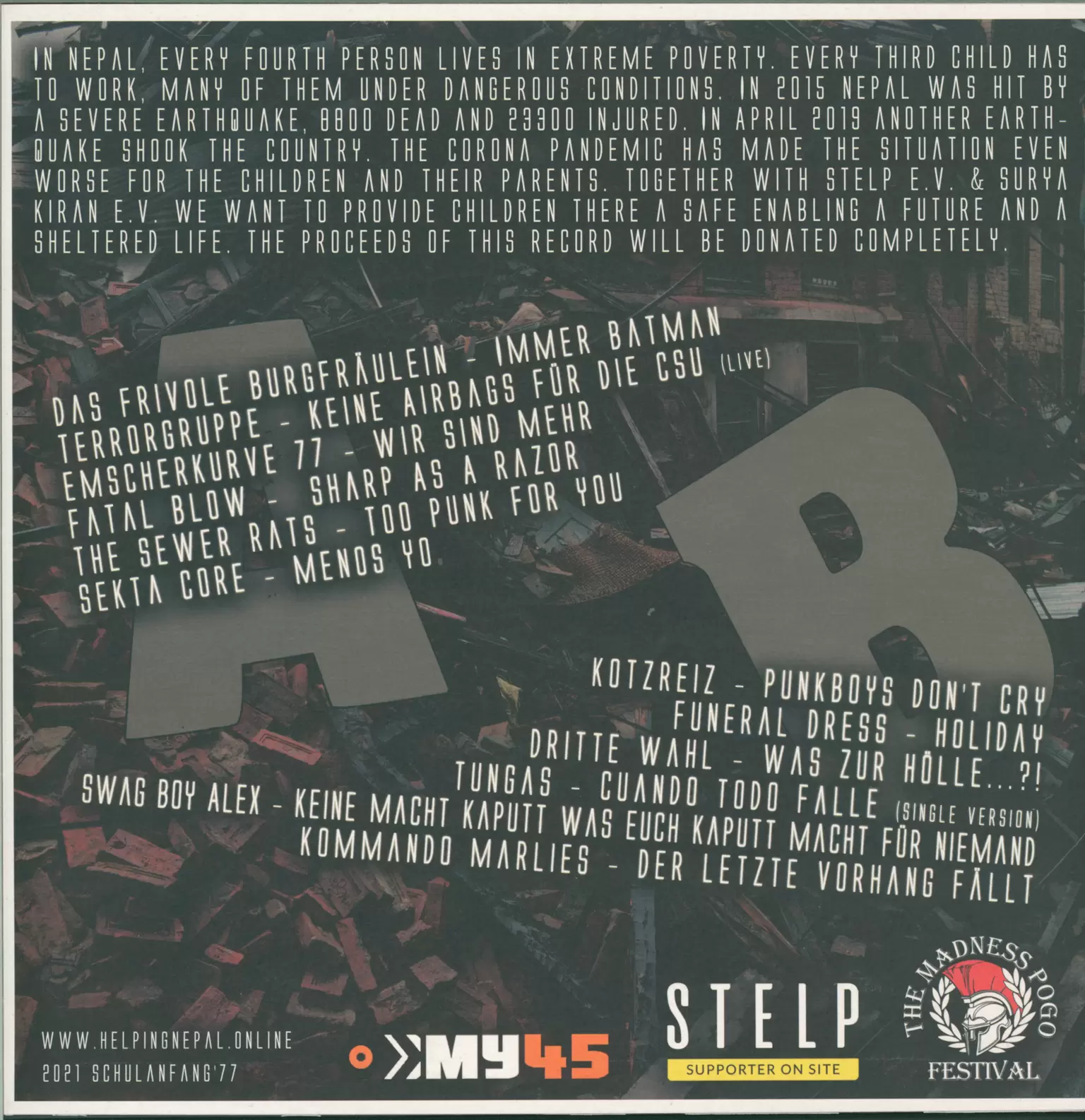 Various: Help4Nepal, 1×LP (Vinyl)