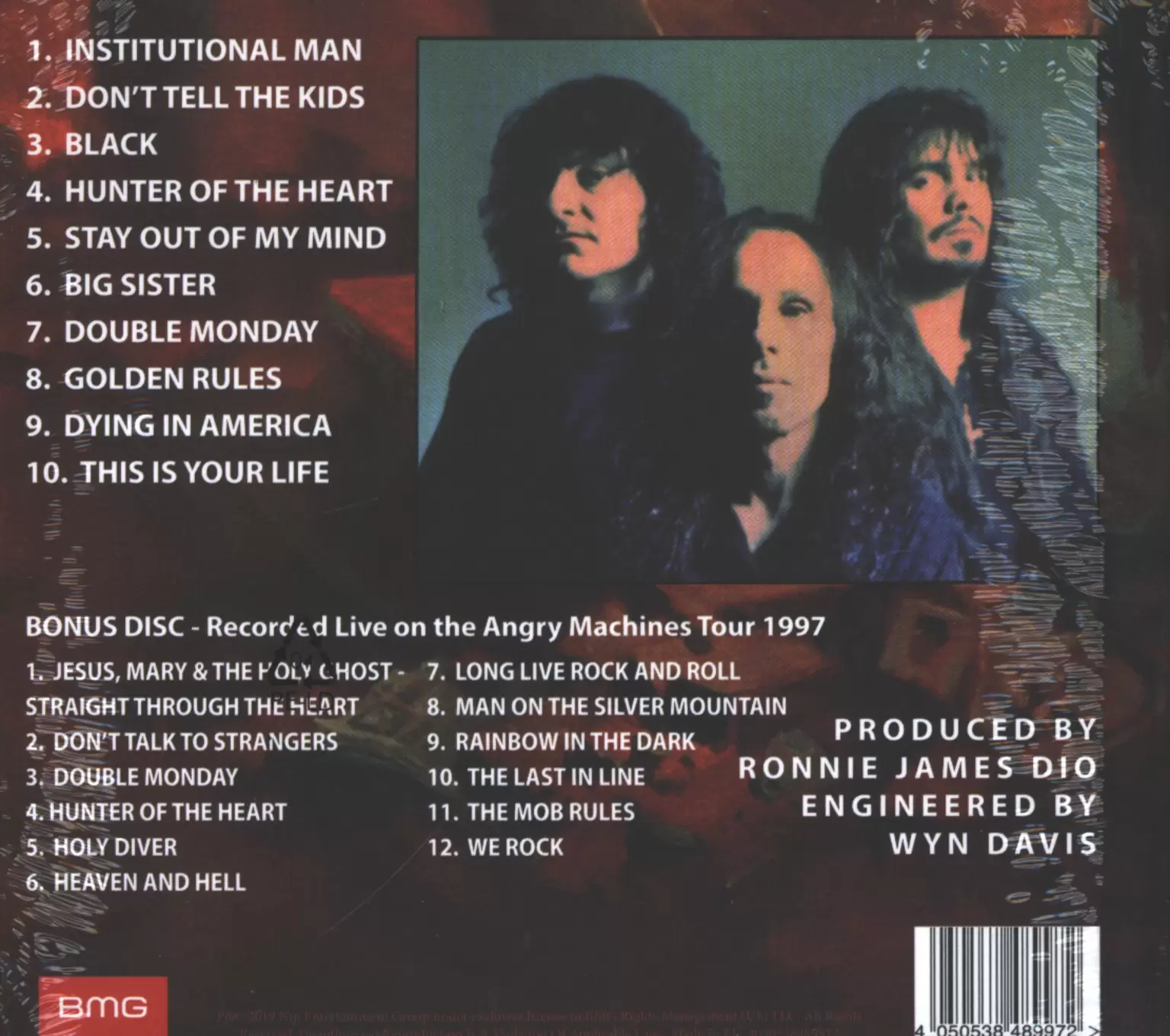 Dio: Angry Machines, 2×CD