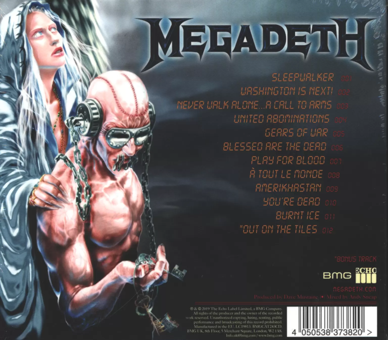 Megadeth: United Abominations, 1×CD