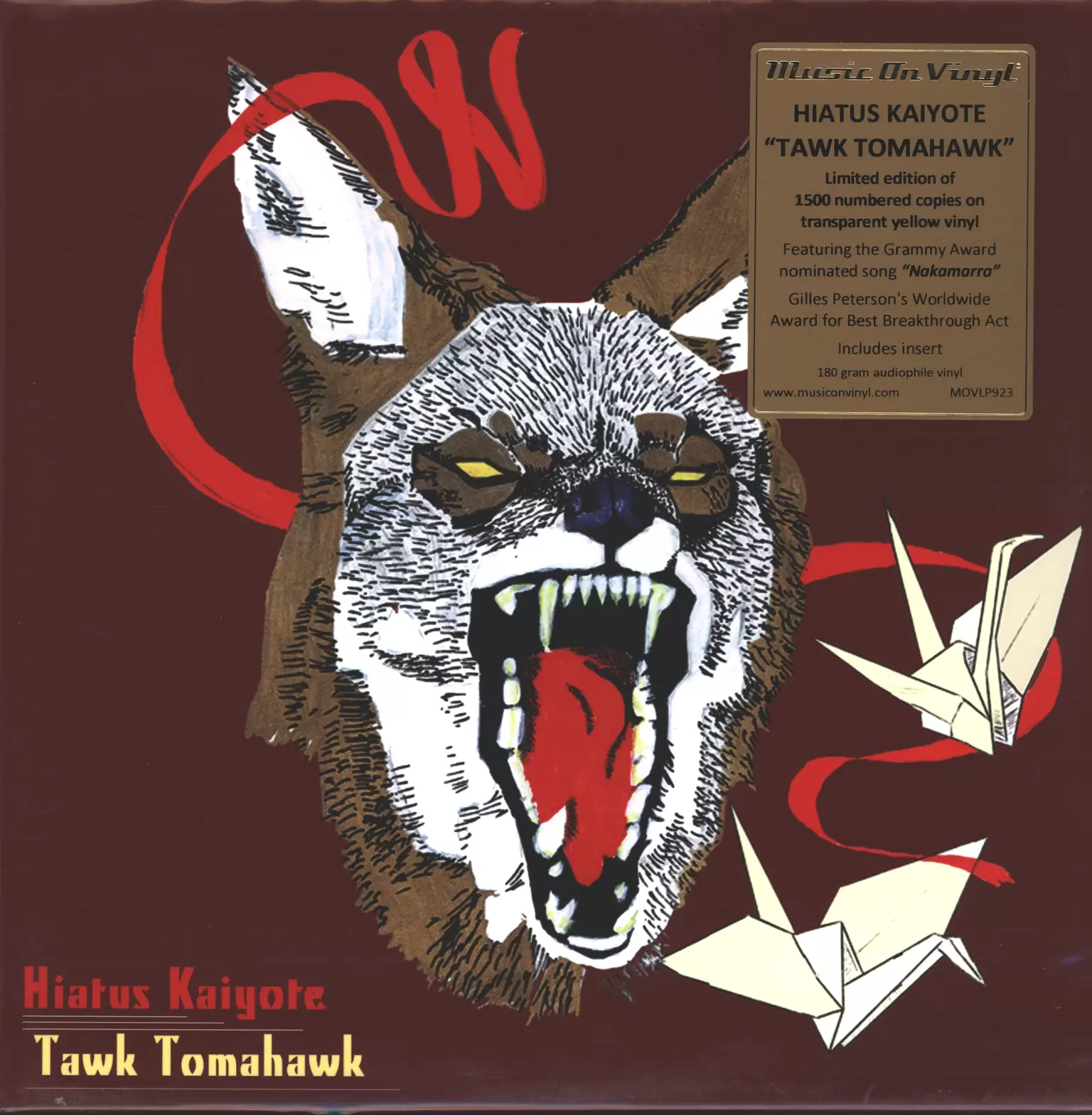 Hiatus Kaiyote: Tawk Tomahawk, 1×LP (Vinyl)