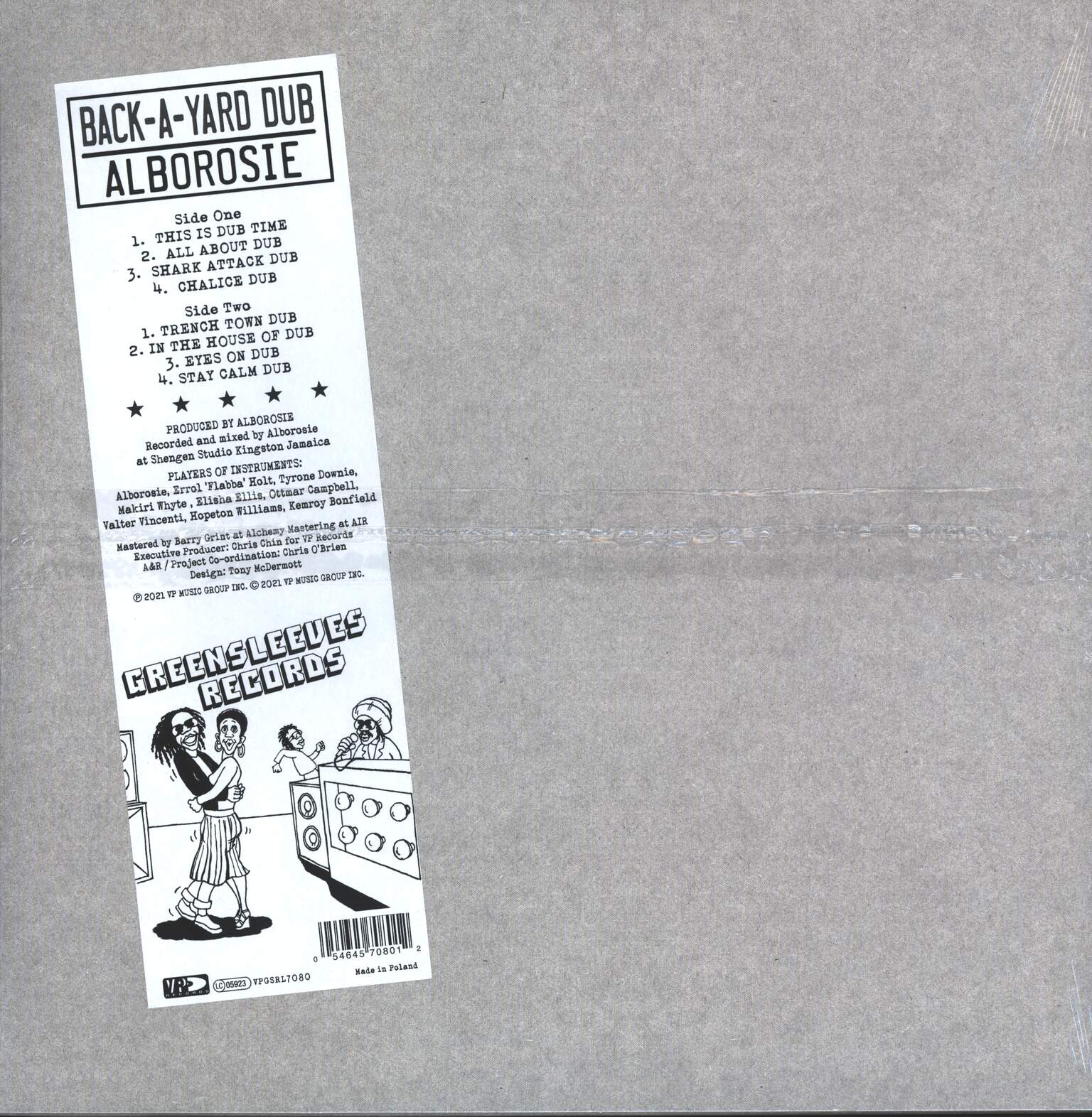 Alborosie: Back-A-Yard Dub, 1×LP (Vinyl)