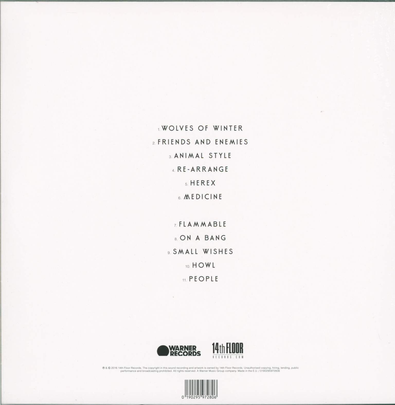 Biffy Clyro: Ellipsis, 1×LP (Vinyl)