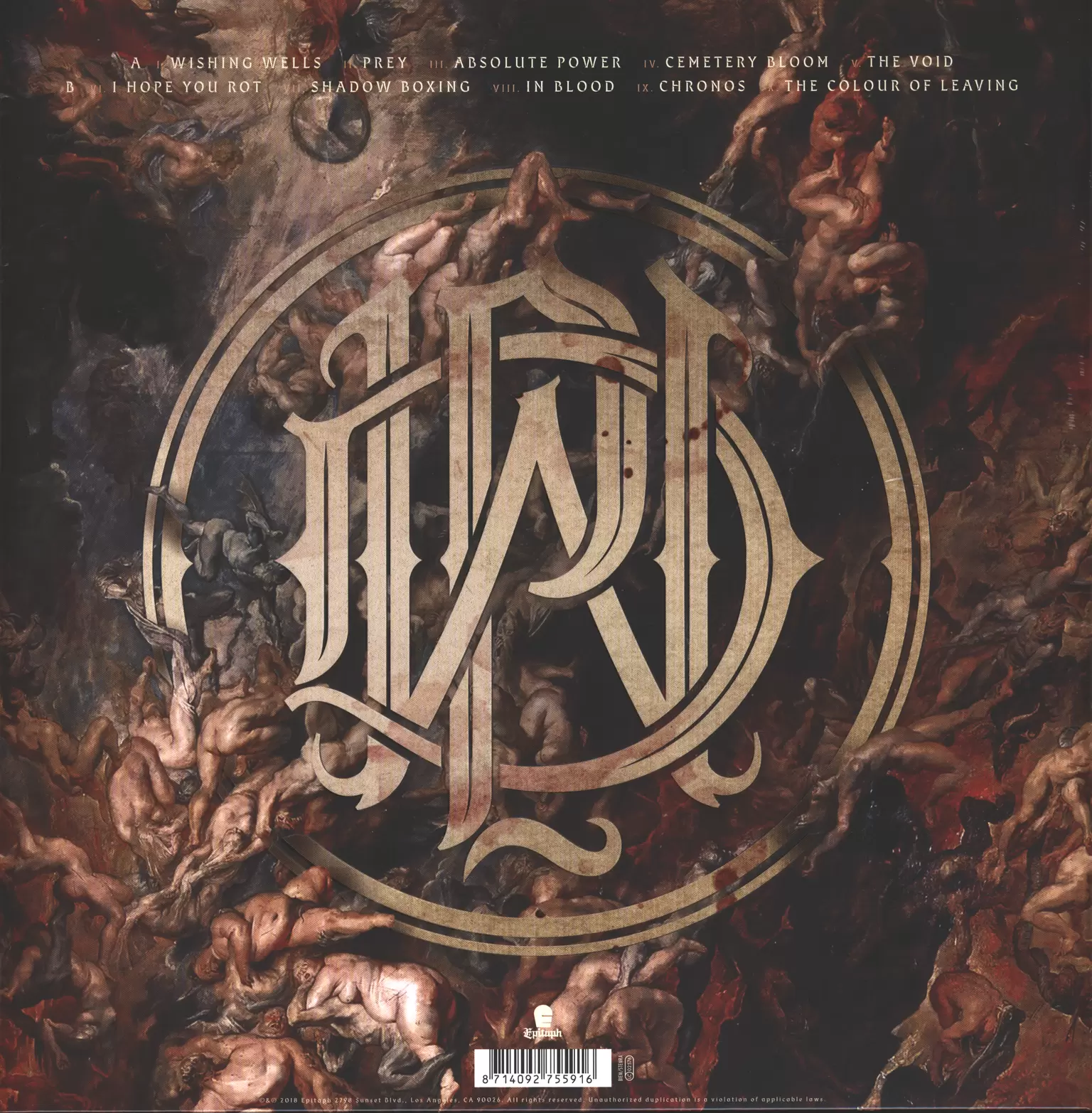 Parkway Drive: Reverence, 1×LP (Vinyl)