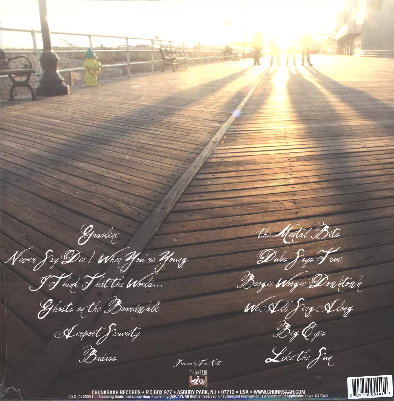 The Bouncing Souls: Ghosts on the Boardwalk, 1×LP (Vinyl)