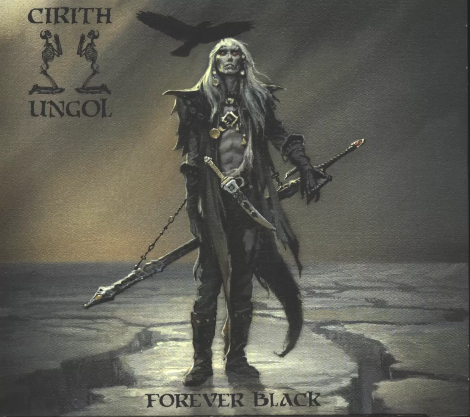 Cirith Ungol: Forever Black, 1×CD