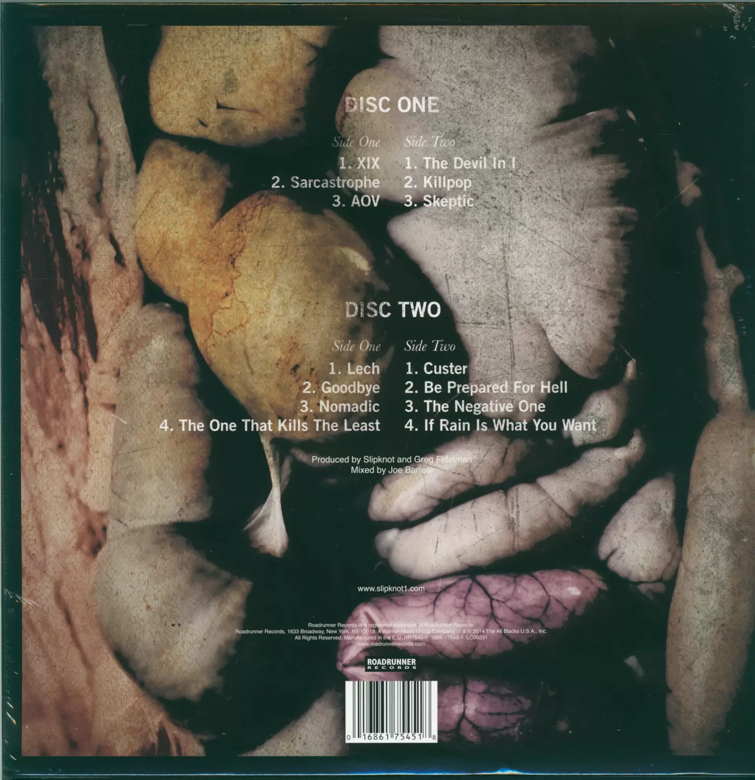 Slipknot: .5: The Gray Chapter, 2×LP (Vinyl)