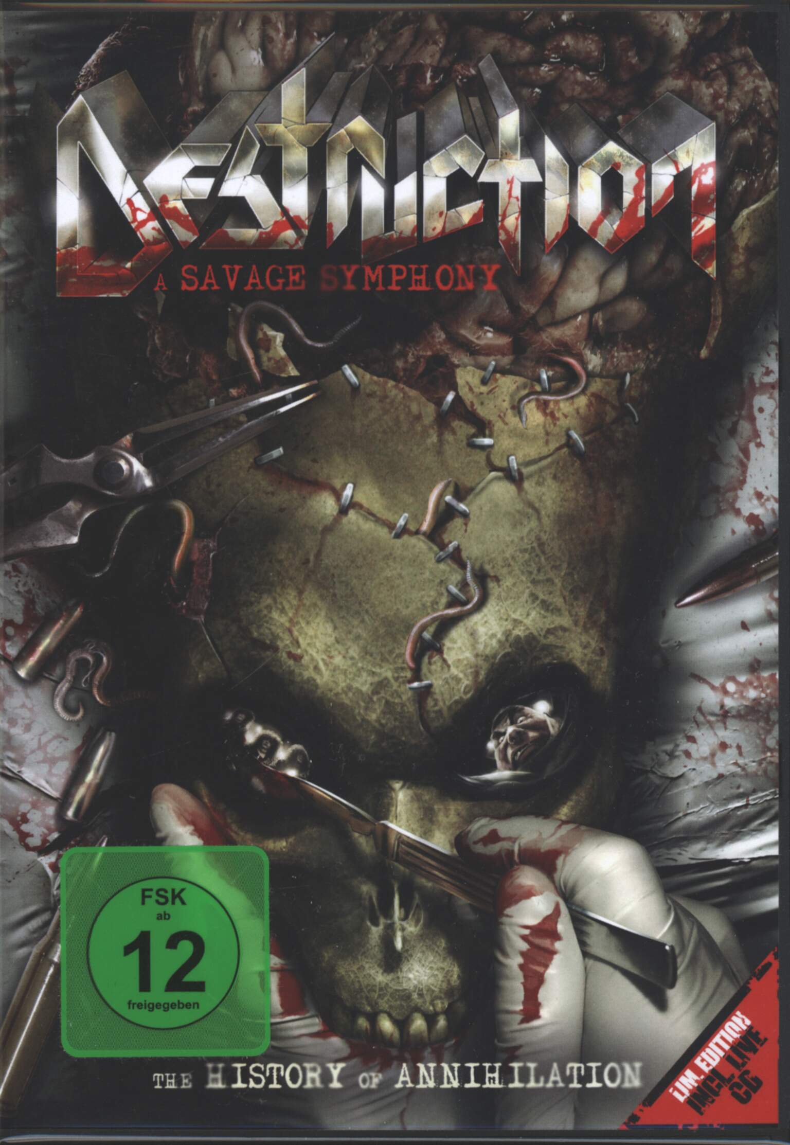 Destruction: A Savage Symphony: The History Of Annihilation, 1×DVD, 1×CD