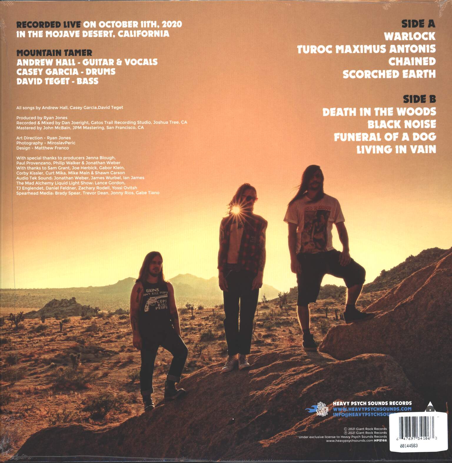 Mountain Tamer: Live In The Mojave Desert: Volume 5, 1×LP (Vinyl)