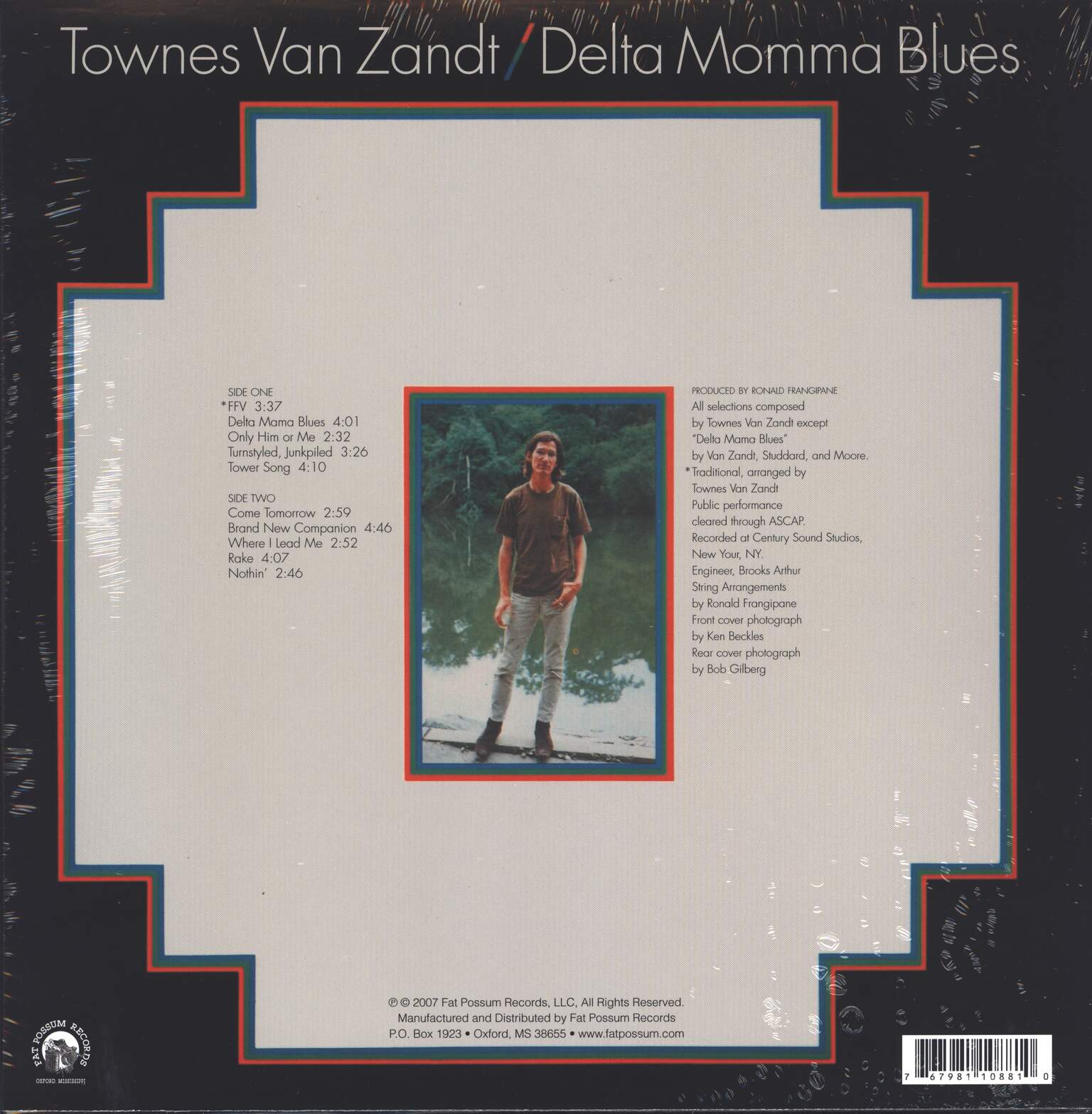Townes Van Zandt: Delta Momma Blues, 1×LP (Vinyl)