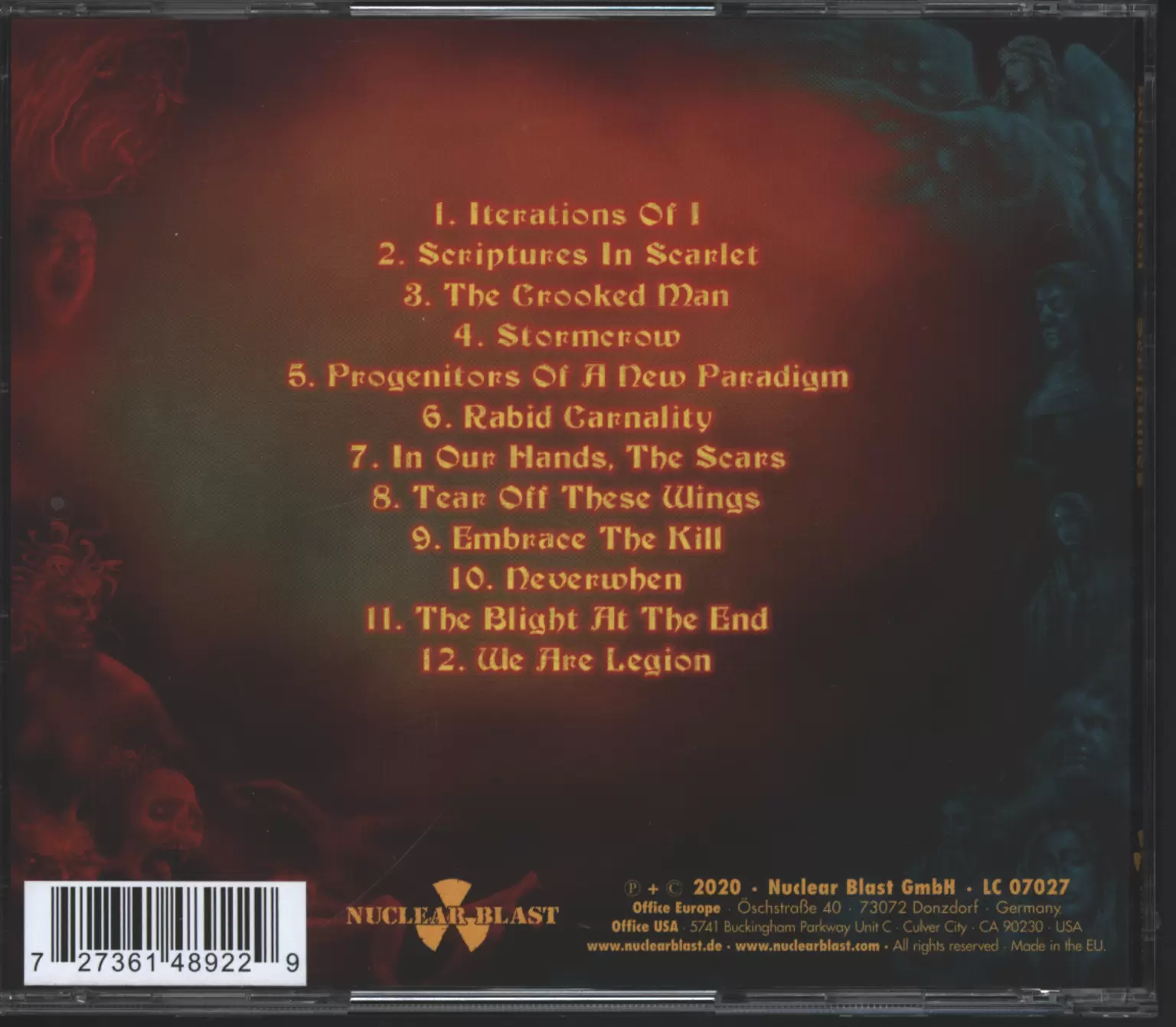 Benediction: Scriptures, 1×CD