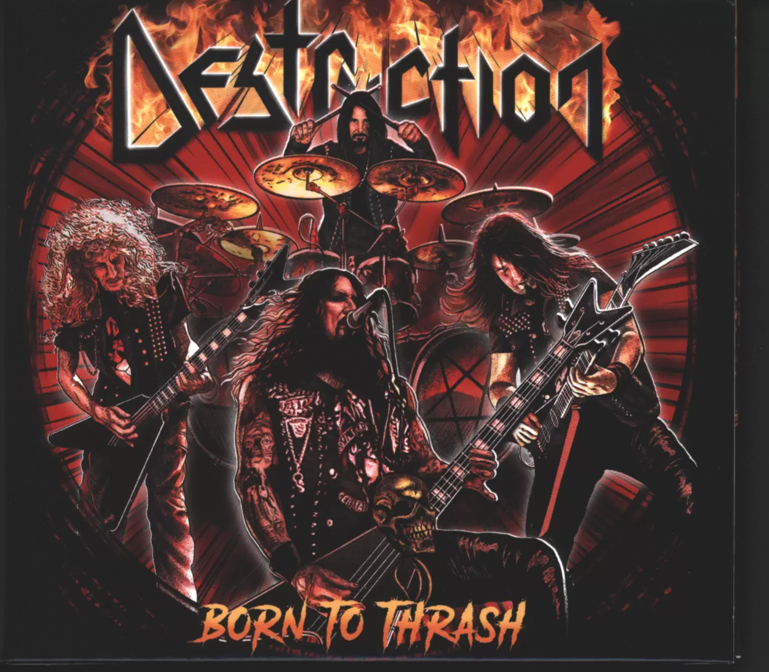 Destruction: Born To Thrash (Live In Germany), 1×CD