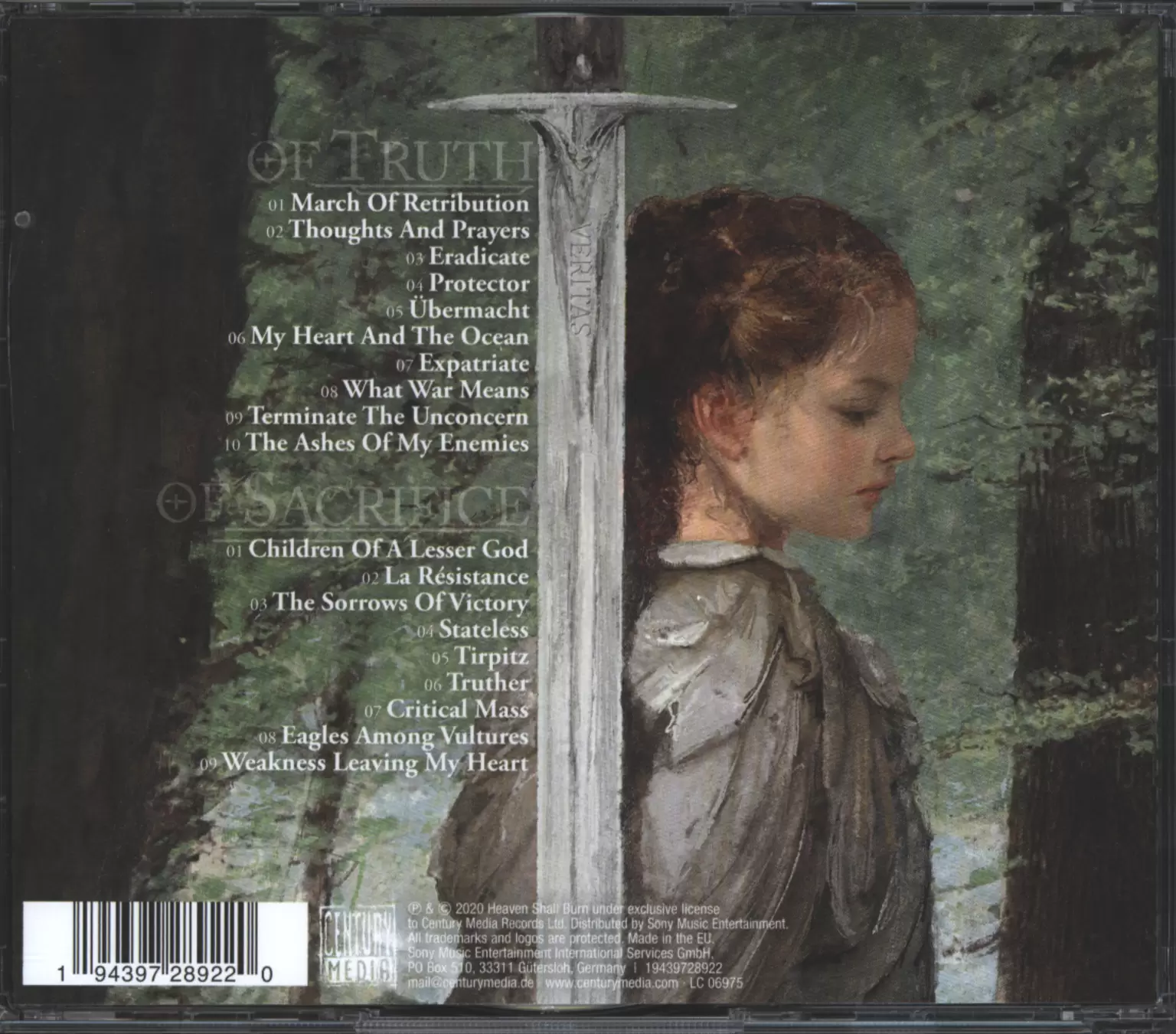 Heaven Shall Burn: Of Truth & Sacrifice, 2×CD