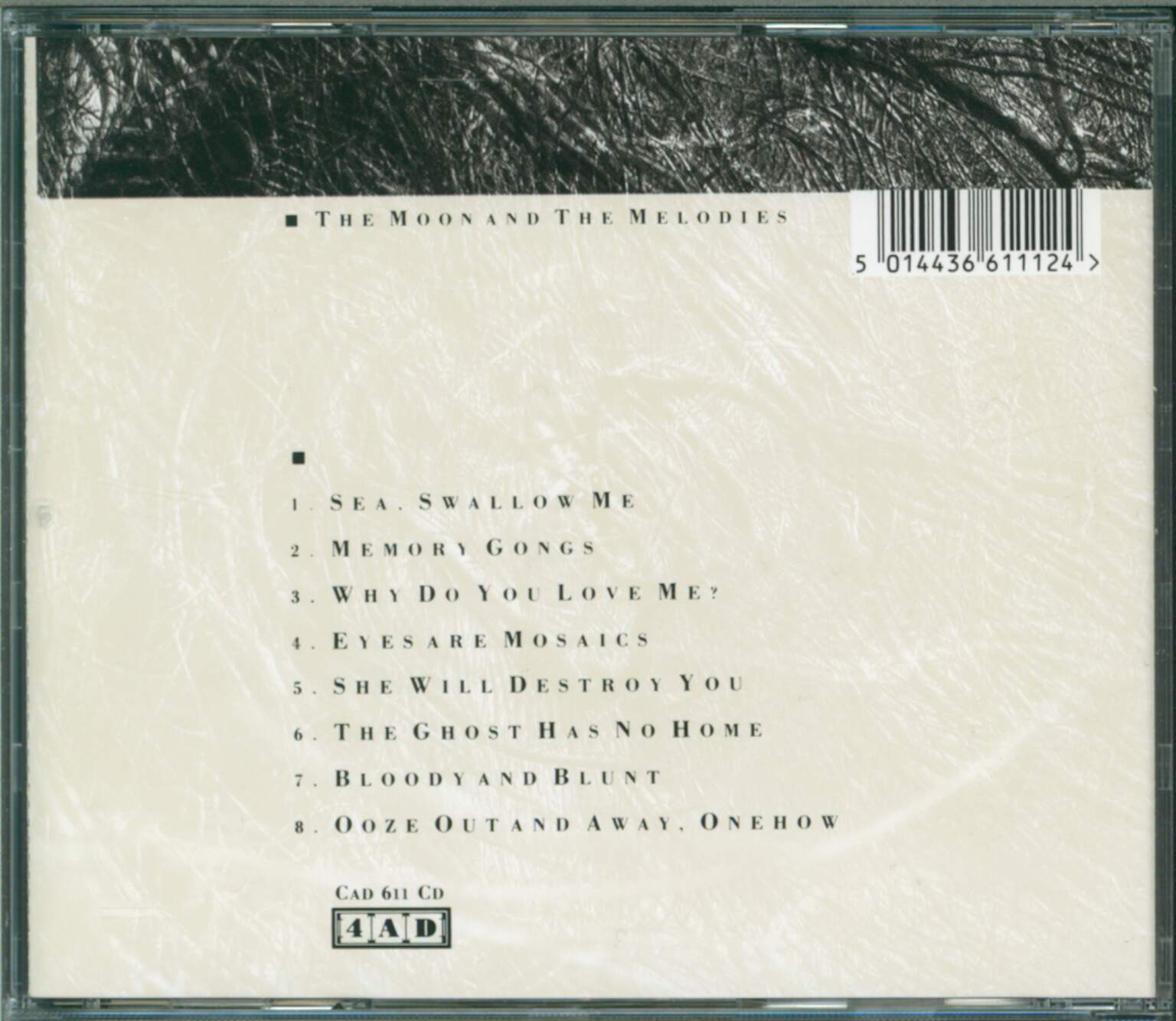 Harold Budd: The Moon And The Melodies, 1×CD