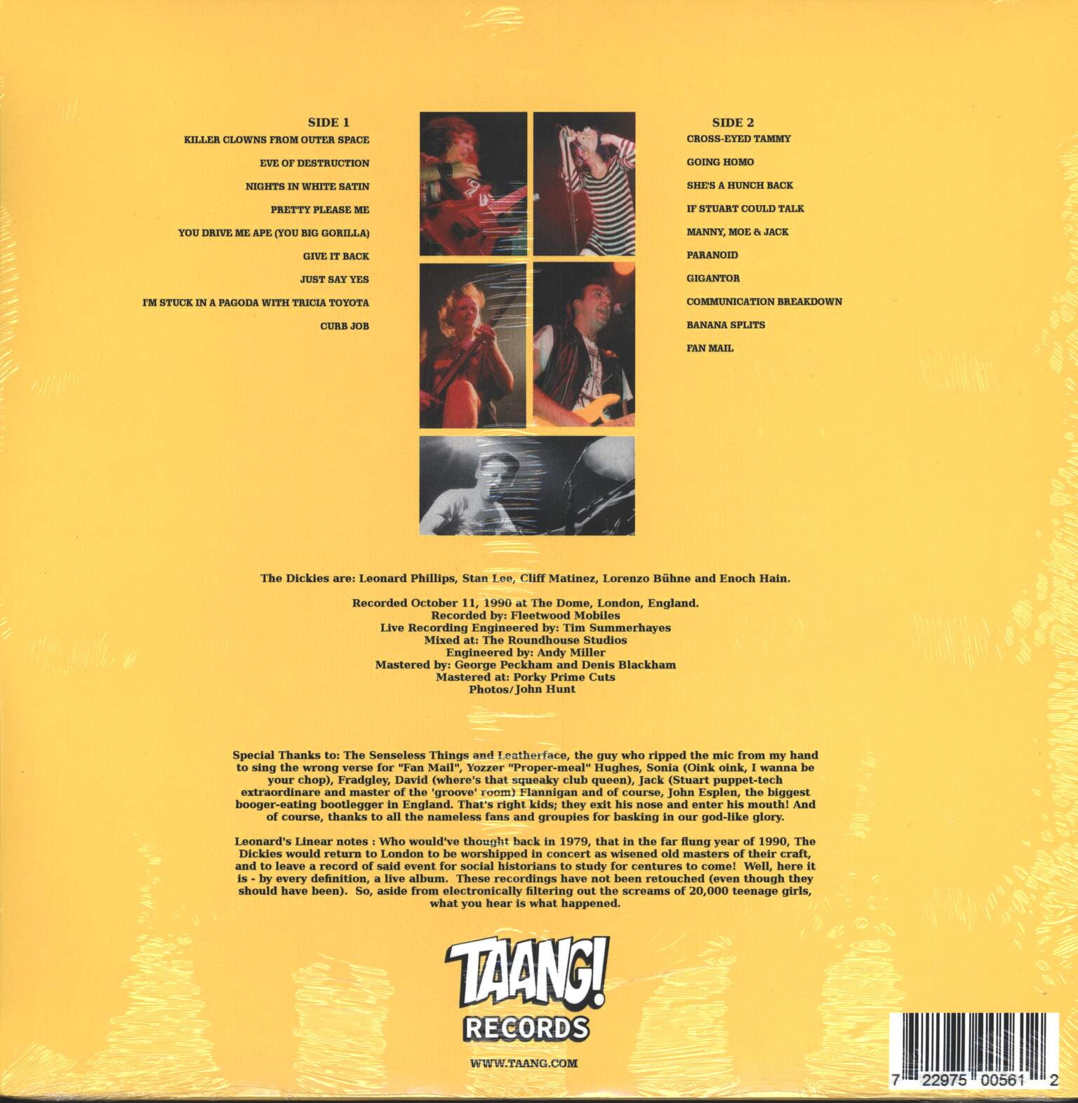 The Dickies: Locked 'N' Loaded, 1×LP (Vinyl)
