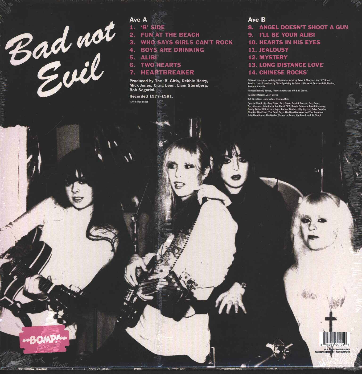 The 'B' Girls: Bad Not Evil, 1×LP (Vinyl)