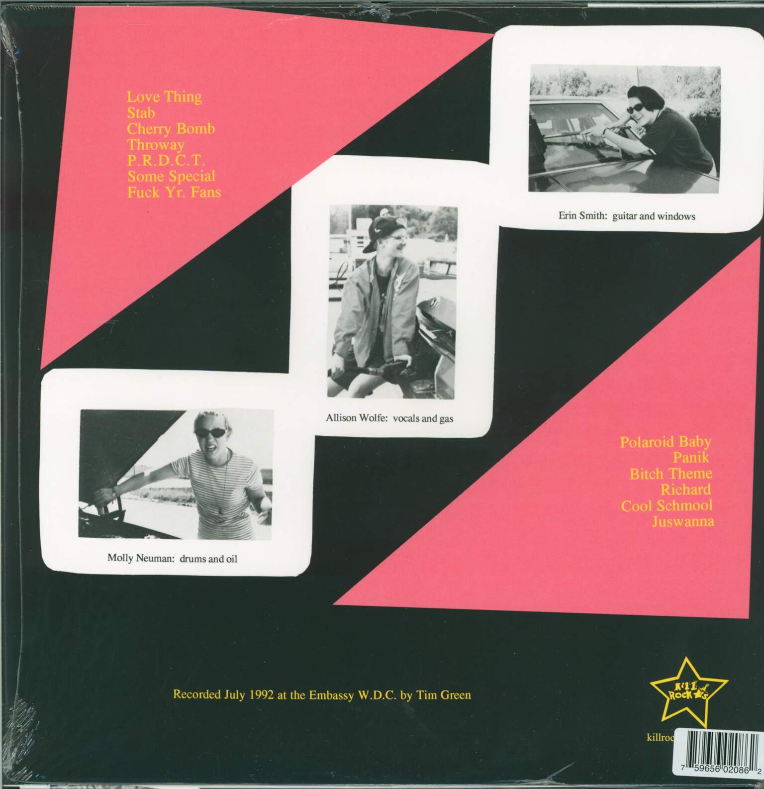 Bratmobile: Pottymouth, 1×LP (Vinyl)