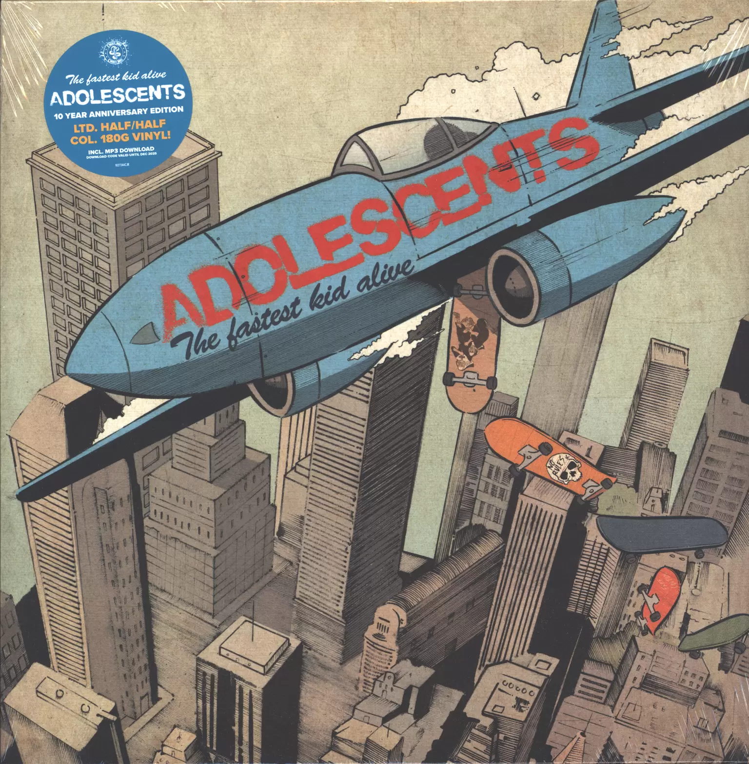 Adolescents: The Fastest Kid Alive, 1×LP (Vinyl)