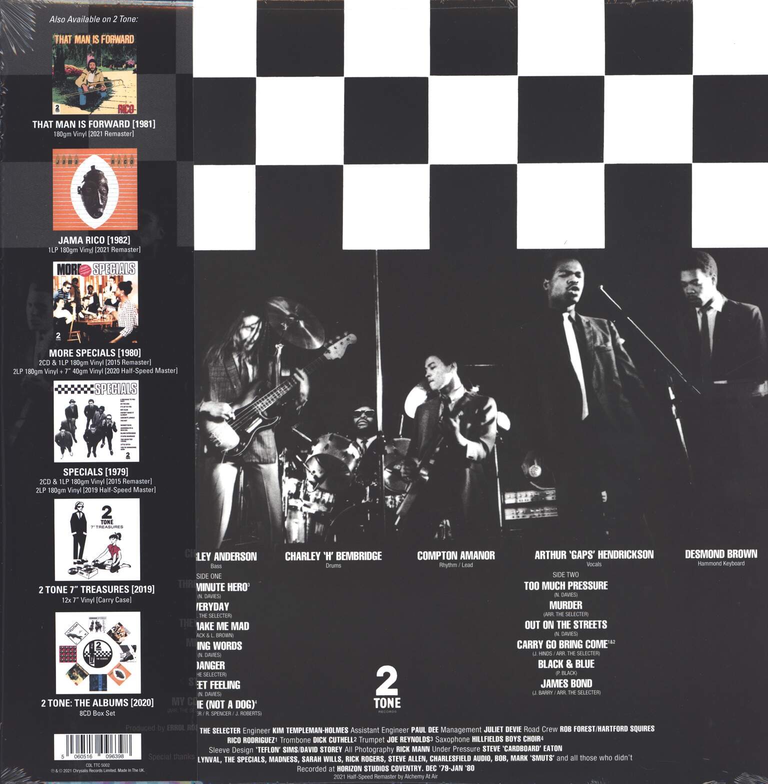 Selecter, The: Too Much Pressure, 1×LP (Vinyl)