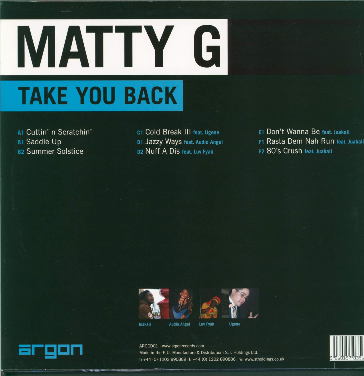 Matty G: Take You Back, 3×LP (Vinyl)