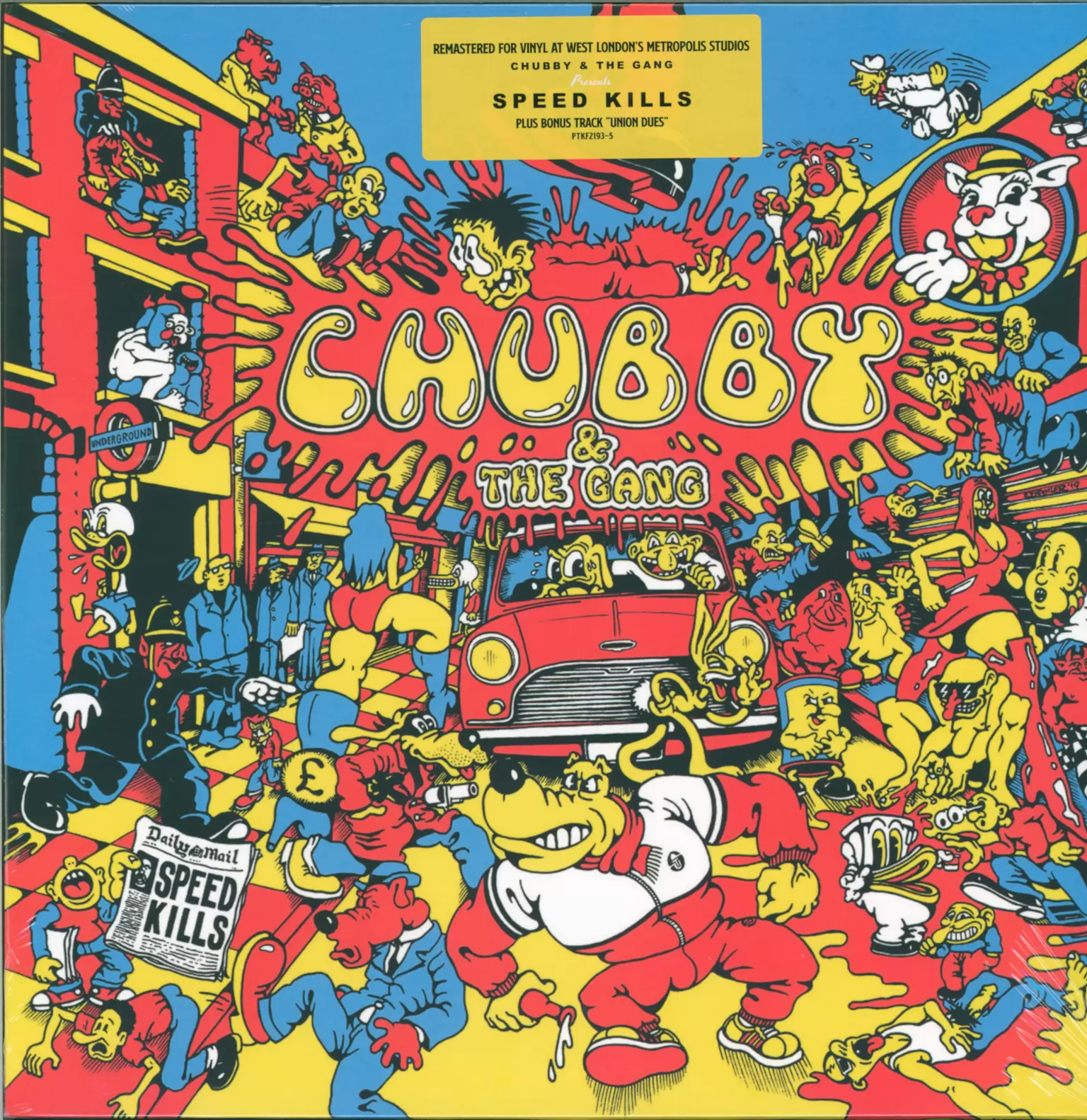 Chubby & The Gang: Speed Kills, 1×LP (Vinyl)