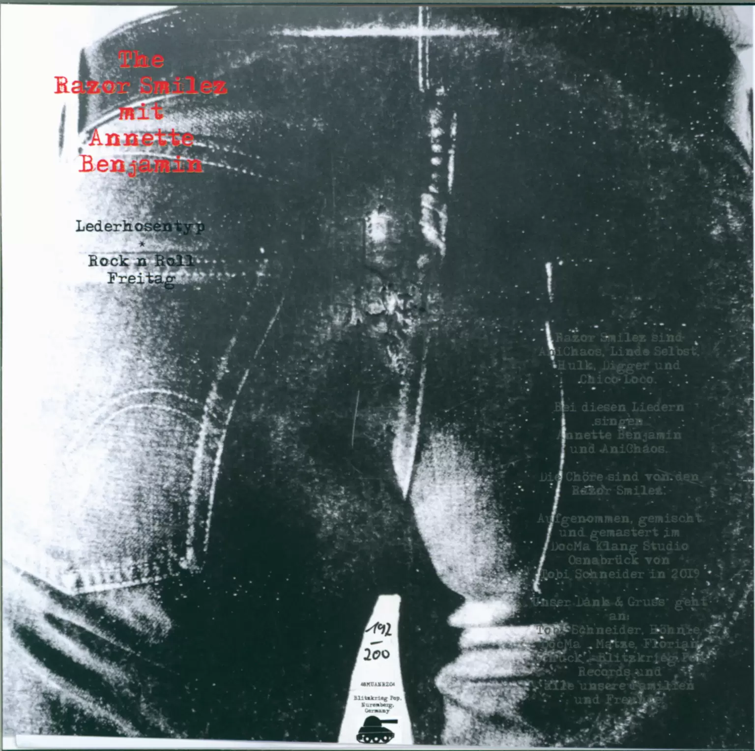 Annette Benjamin: Lederhosentyp / Rock N Roll Freitag, 1×7" Single (Vinyl)
