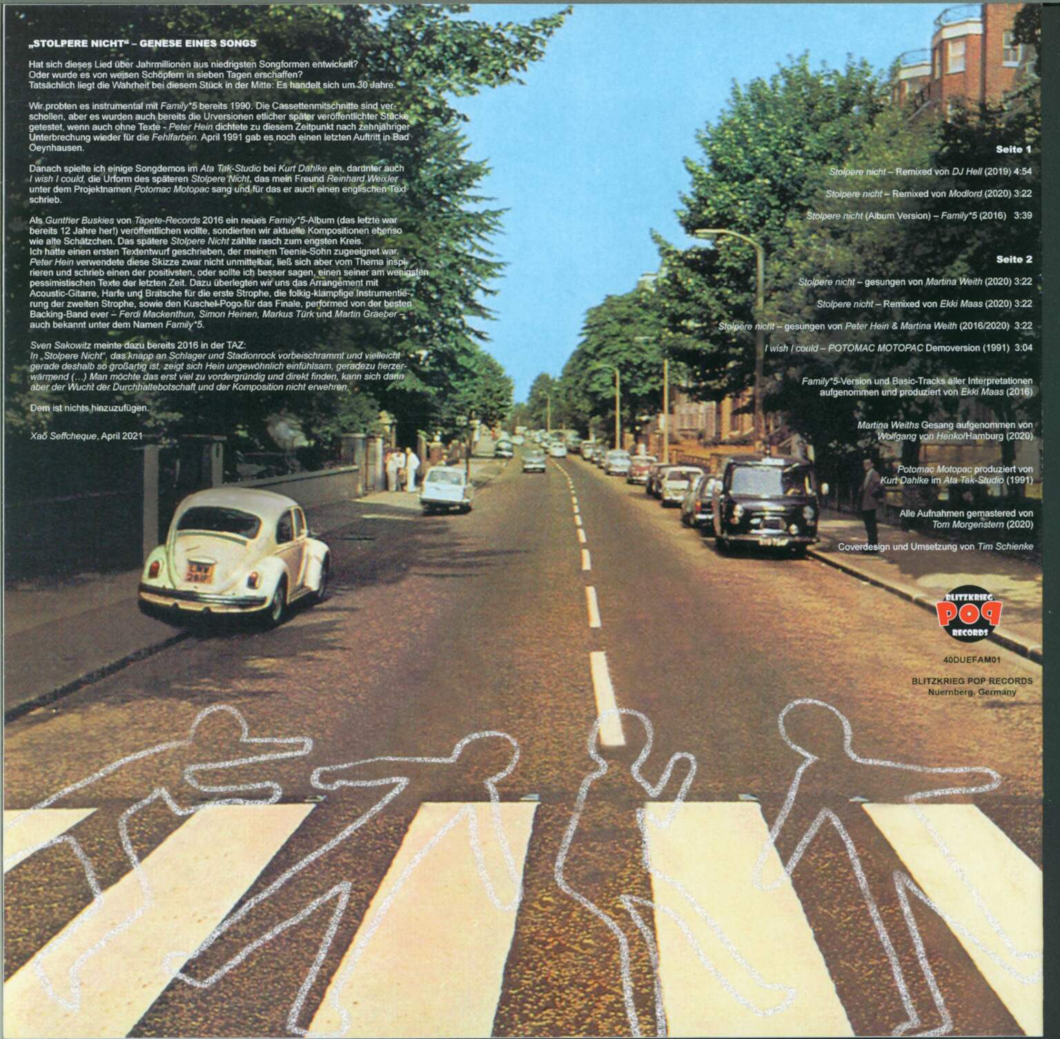 Family 5: Stolpere nicht, 1×LP (Vinyl)
