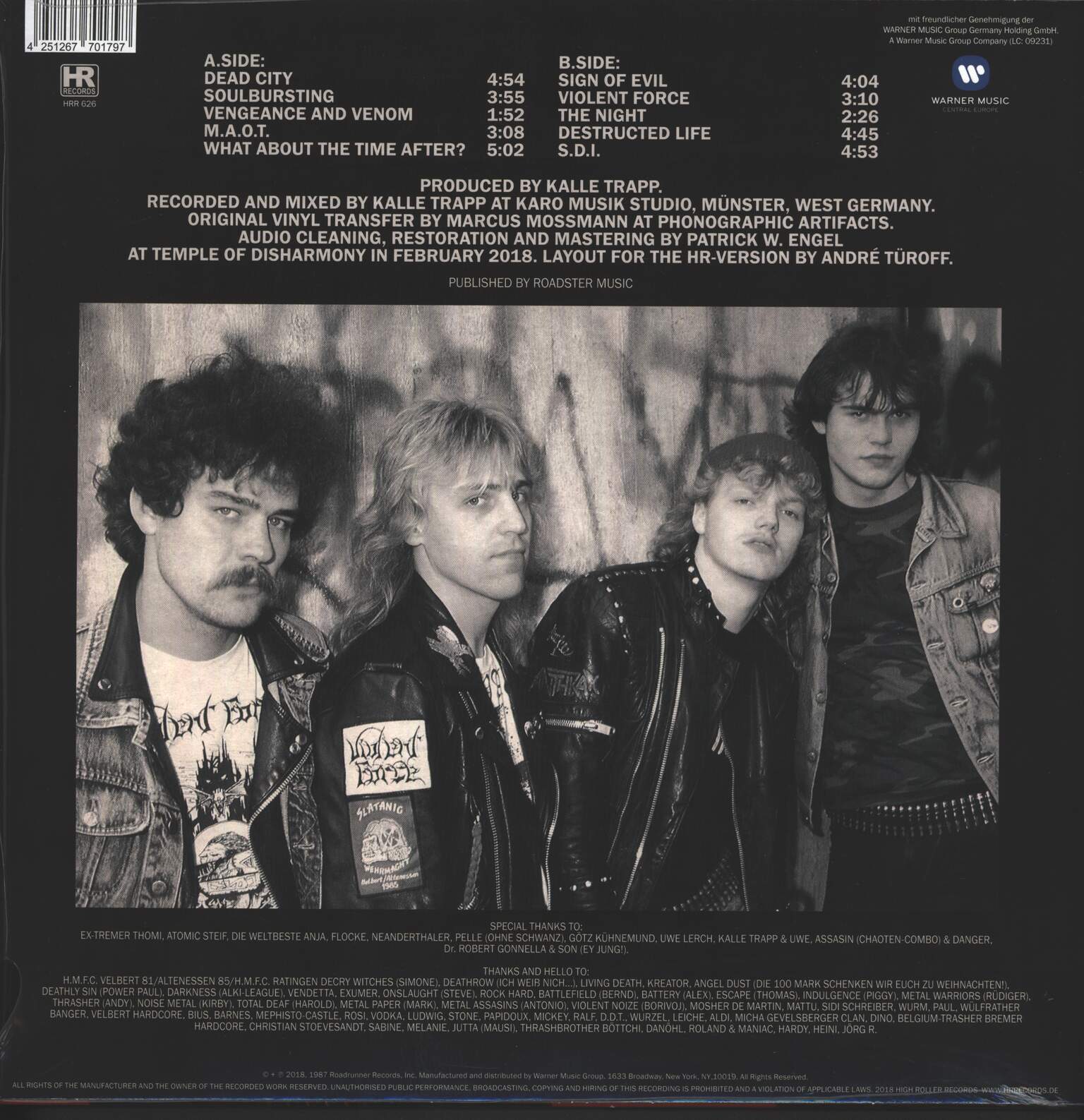 Violent Force: Malevolent Assault Of Tomorrow, 1×LP (Vinyl)