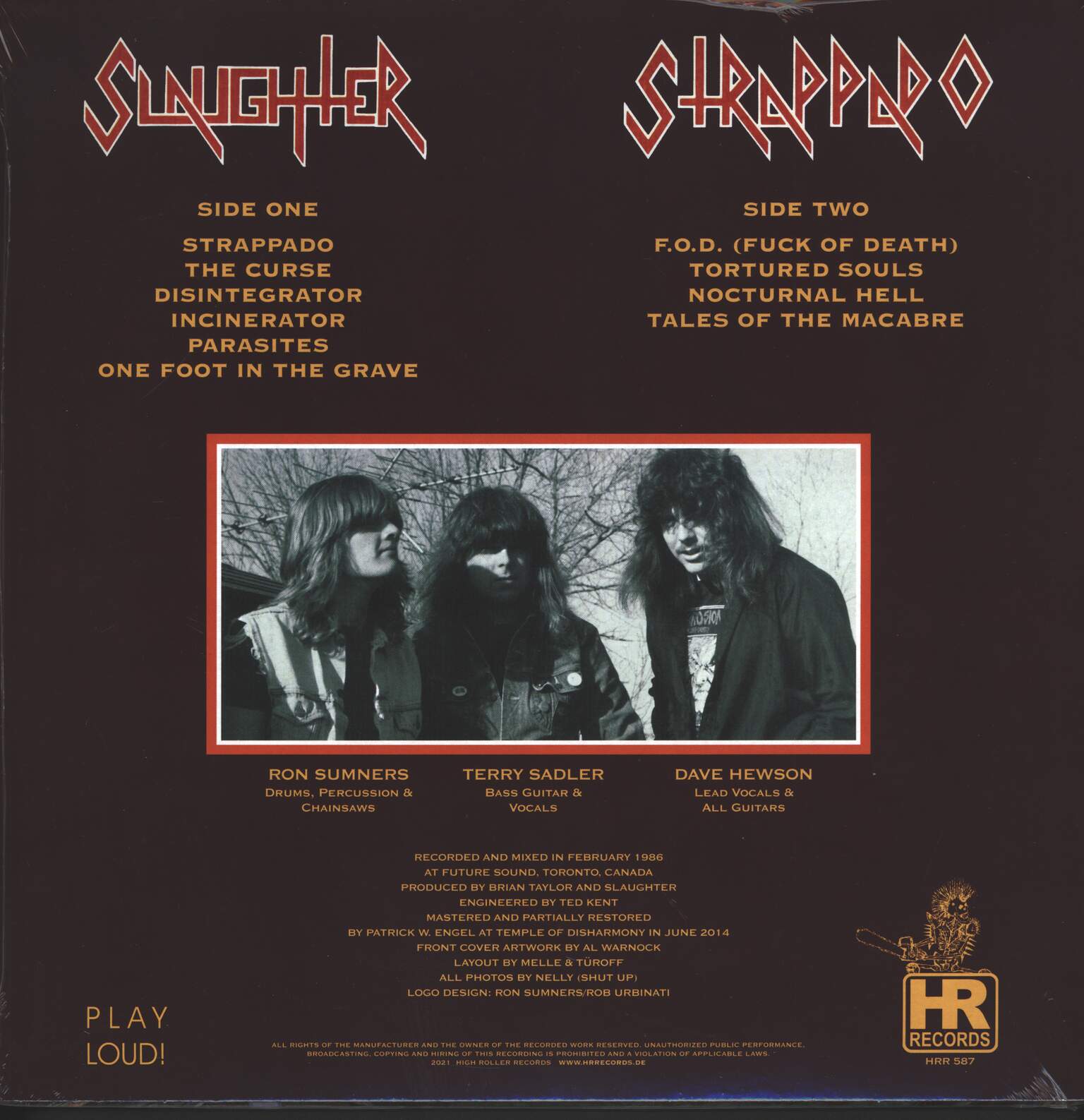Slaughter: Strappado, 1×LP (Vinyl)