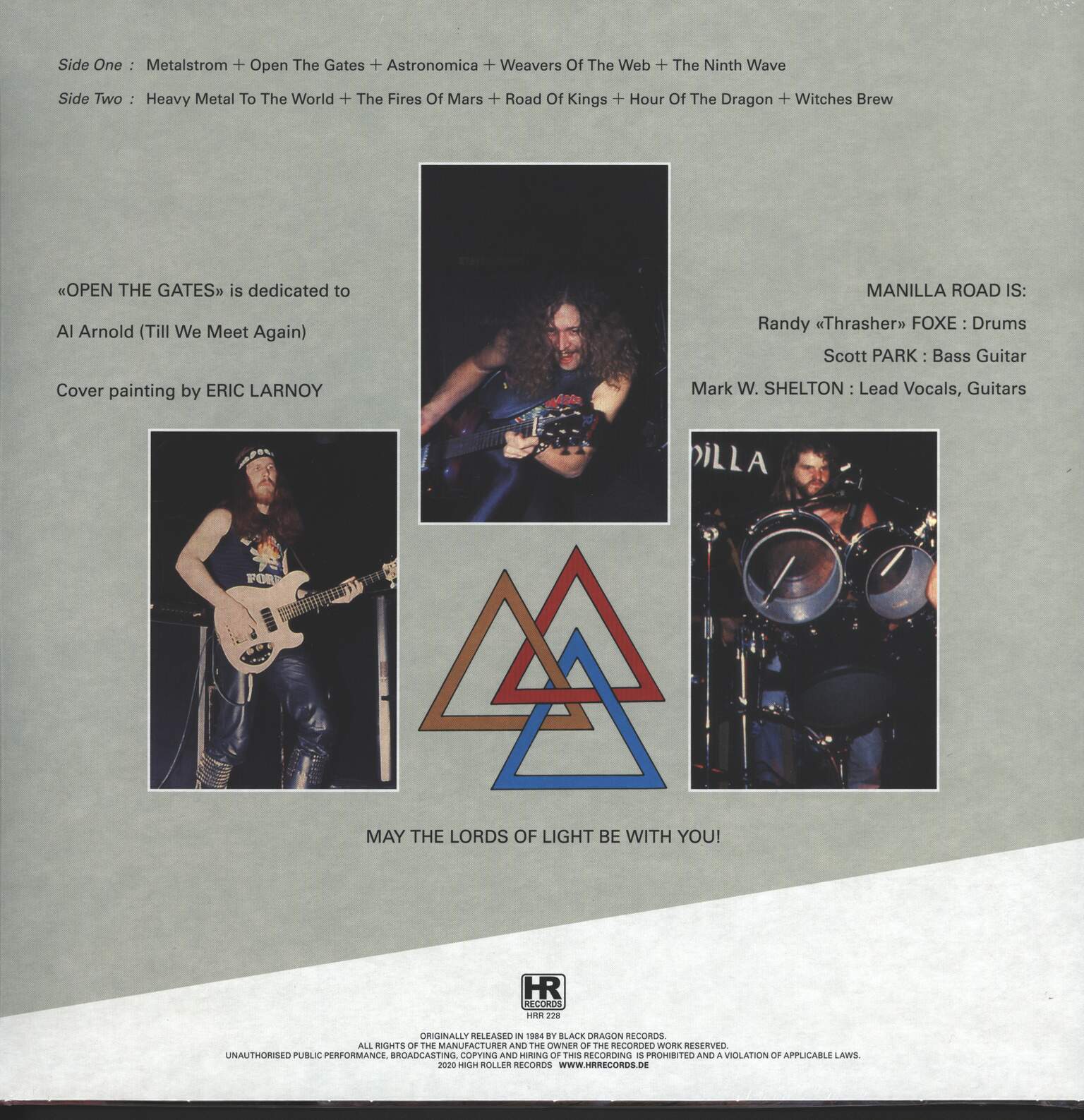 Manilla Road: Open The Gates, 1×LP (Vinyl)