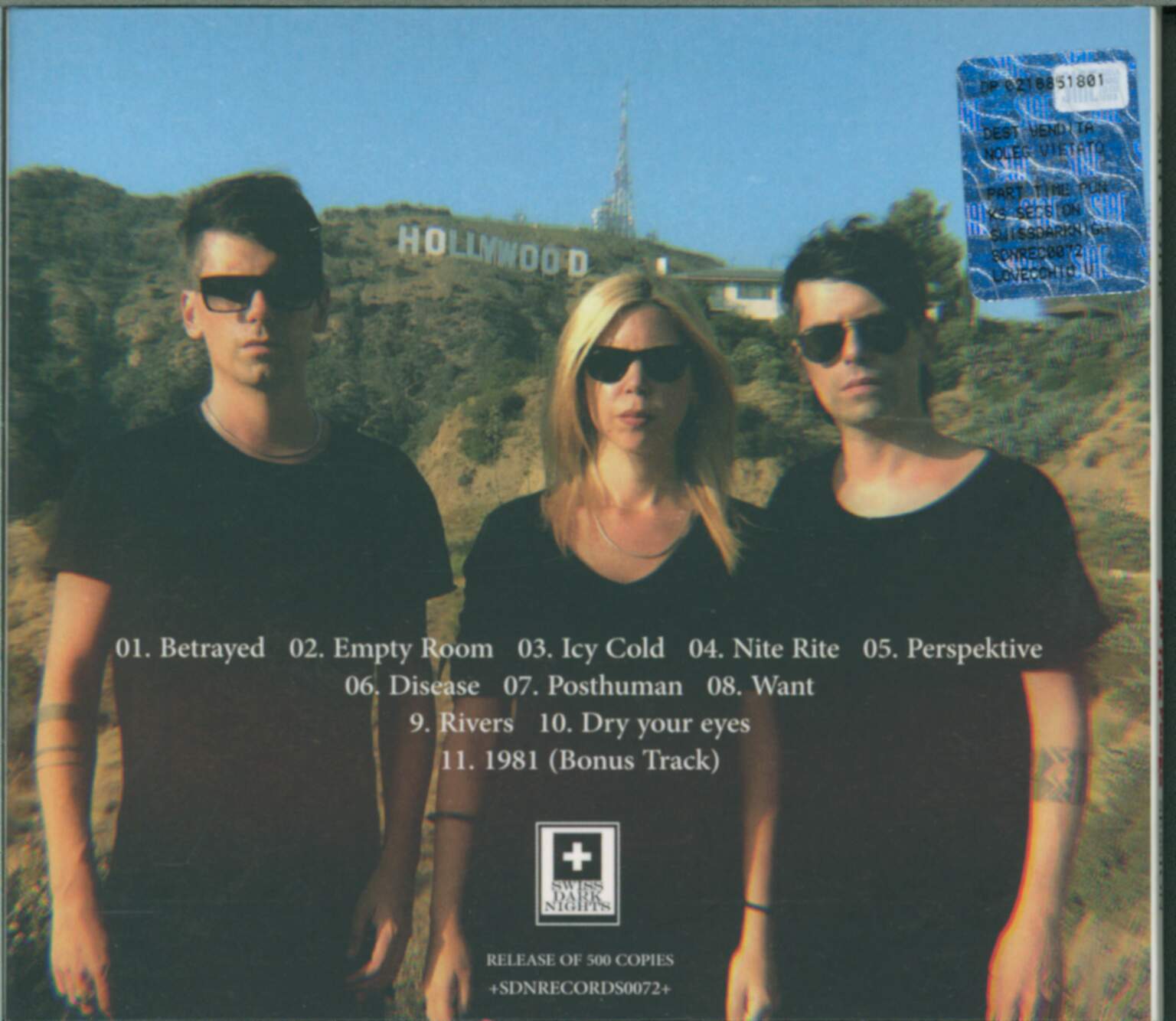 Ash Code: Part Time Punks Session, 1×CD
