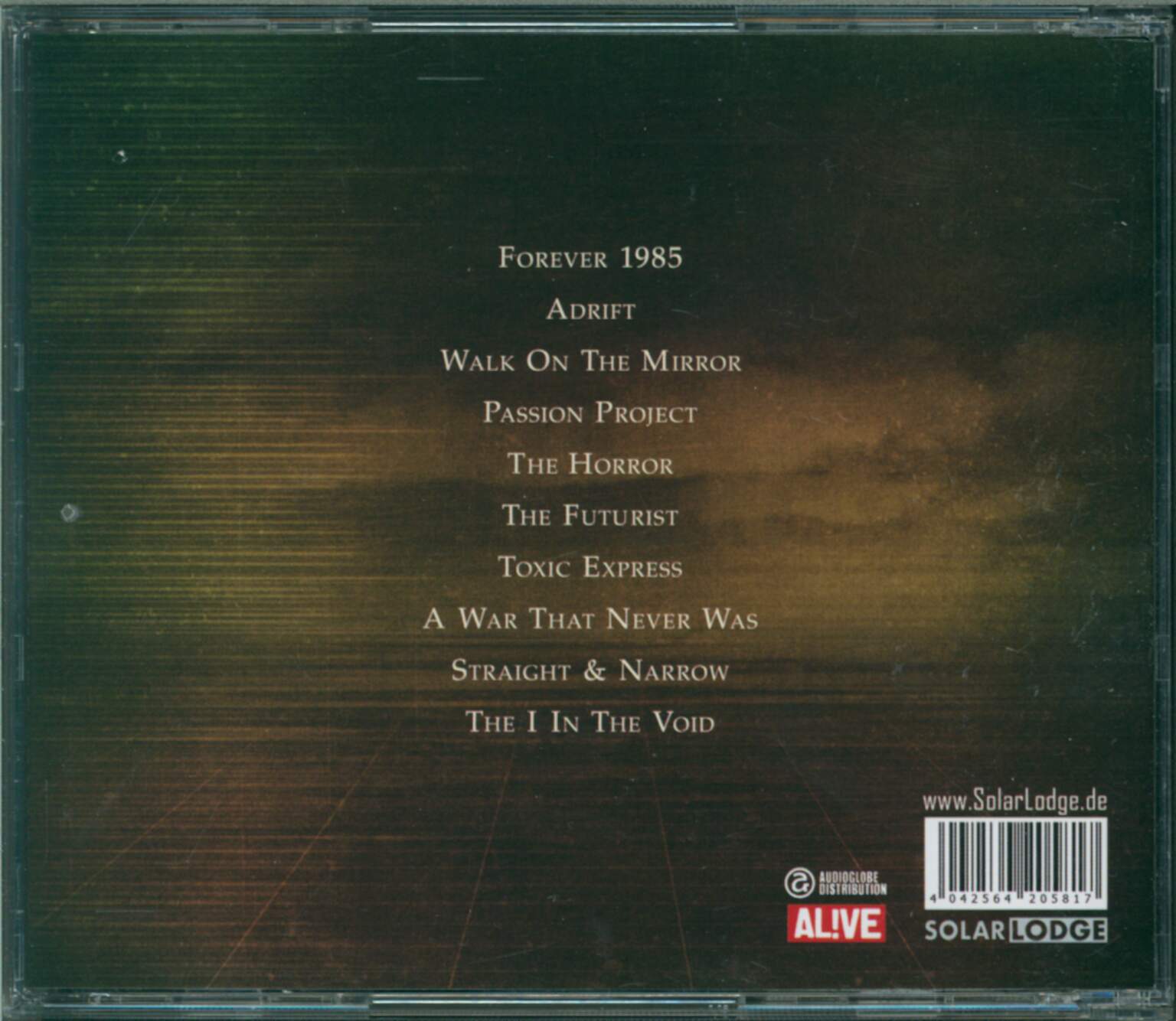 Whispers In The Shadow: Yesterday Is Forever, 1×CD