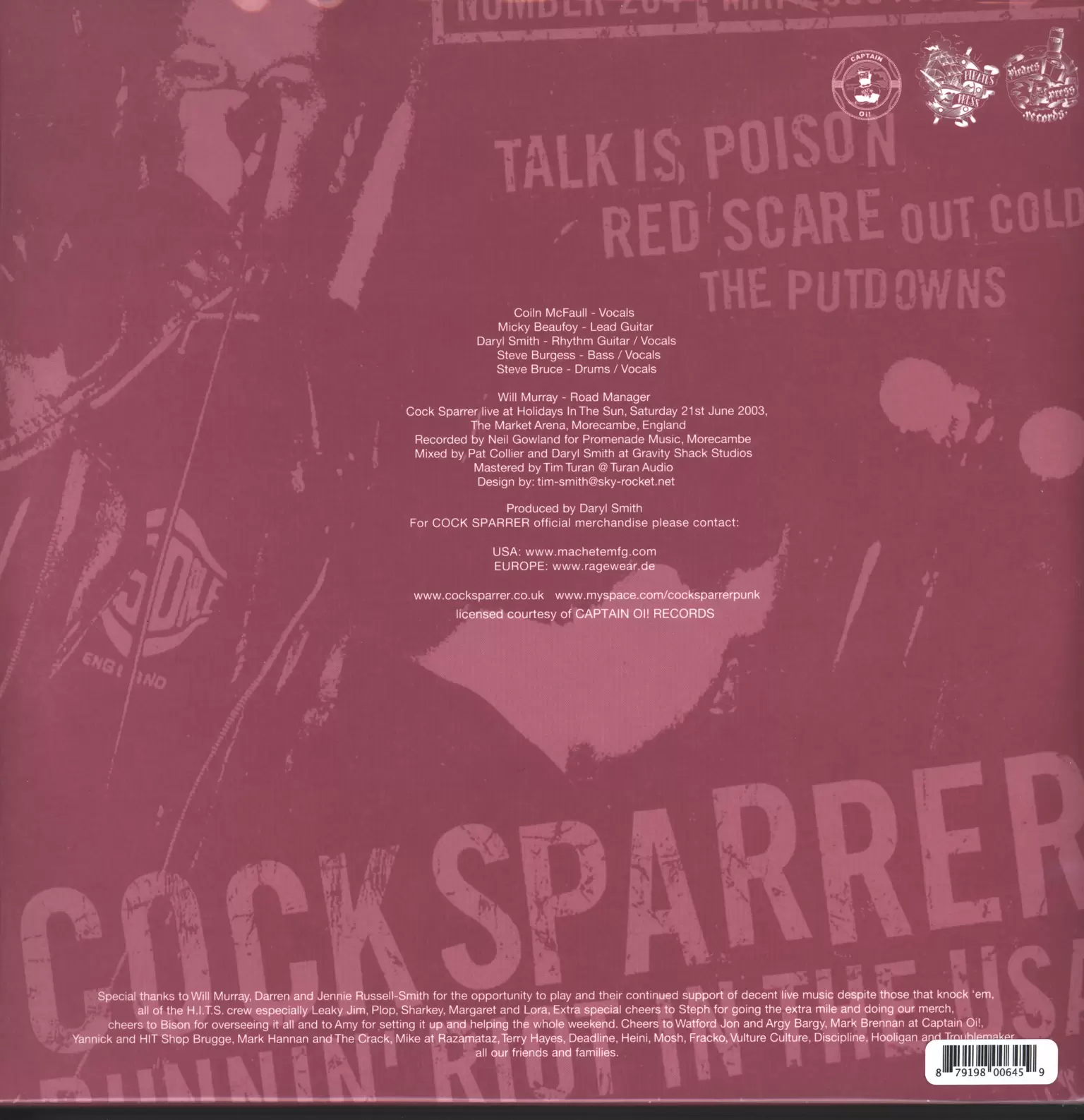 Cock Sparrer: Back Home, 2×LP (Vinyl)