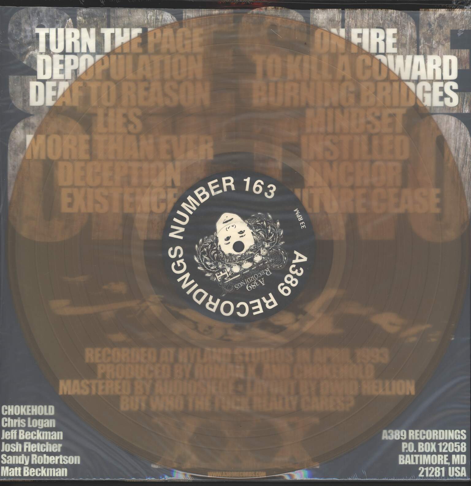 Chokehold: Prison Of Hope, 1×LP (Vinyl)