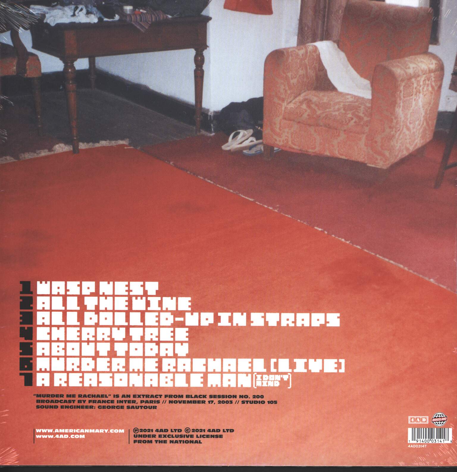 The National: Cherry Tree, 1×LP (Vinyl)