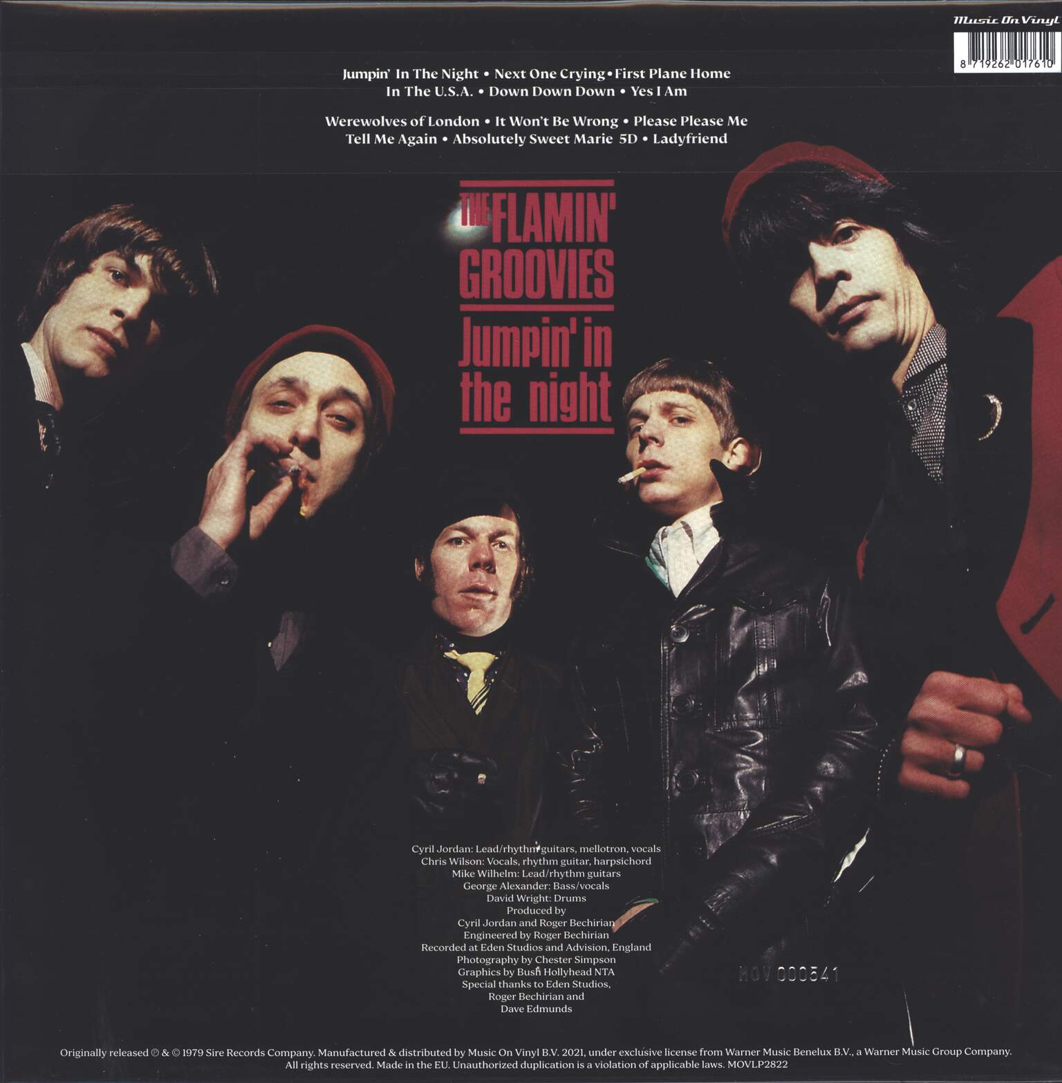 The Flamin' Groovies: Jumpin' In The Night, 1×LP (Vinyl)