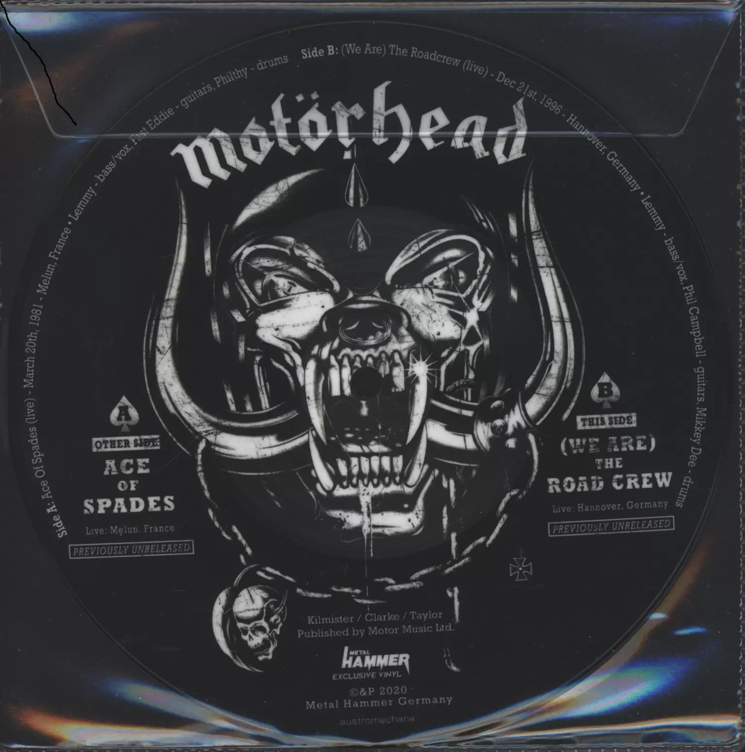 Motörhead: Ace Of Spades, 1×7" Single (Vinyl)
