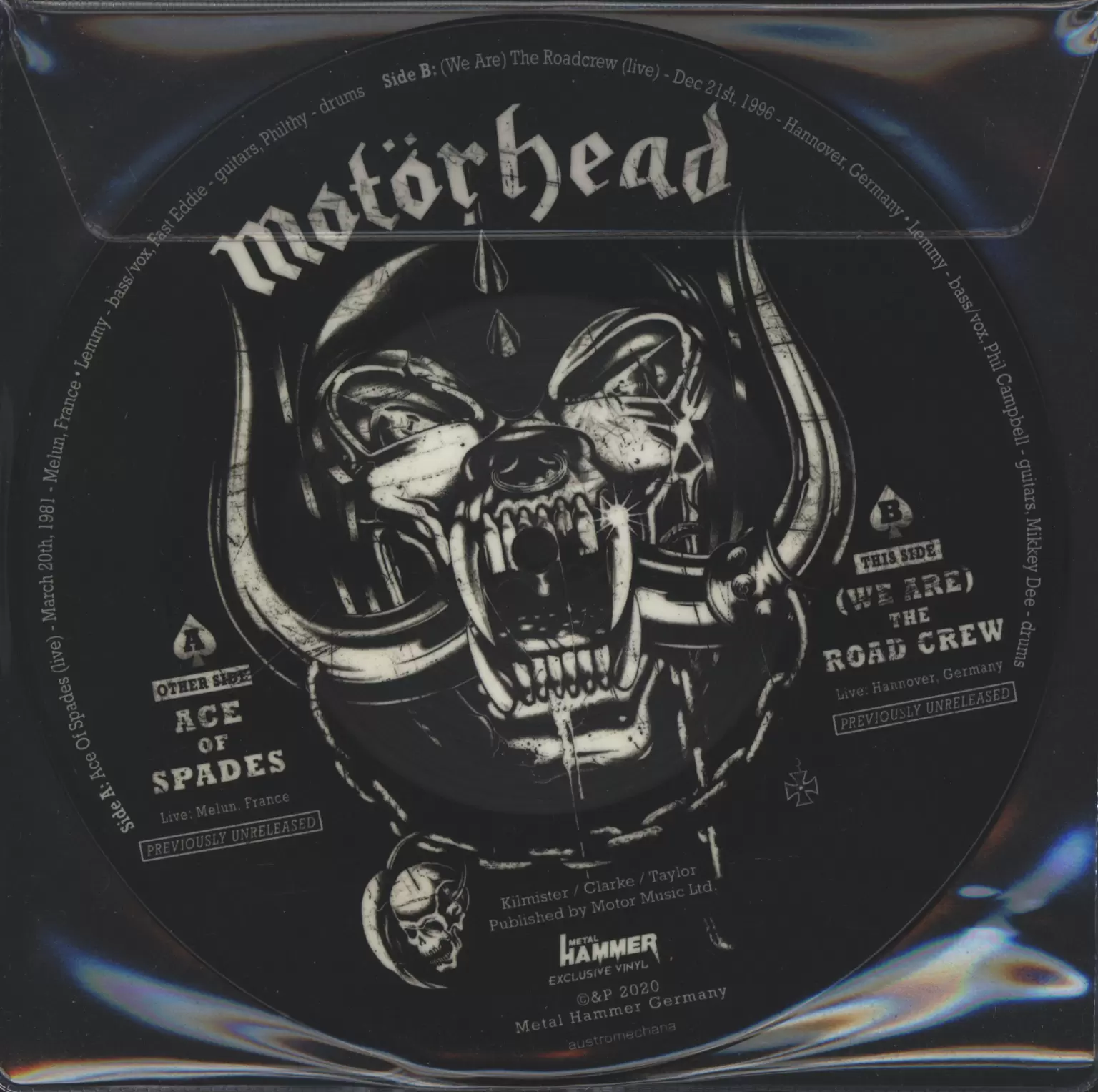 Motörhead: Ace Of Spades, 1×7" Single (Vinyl)