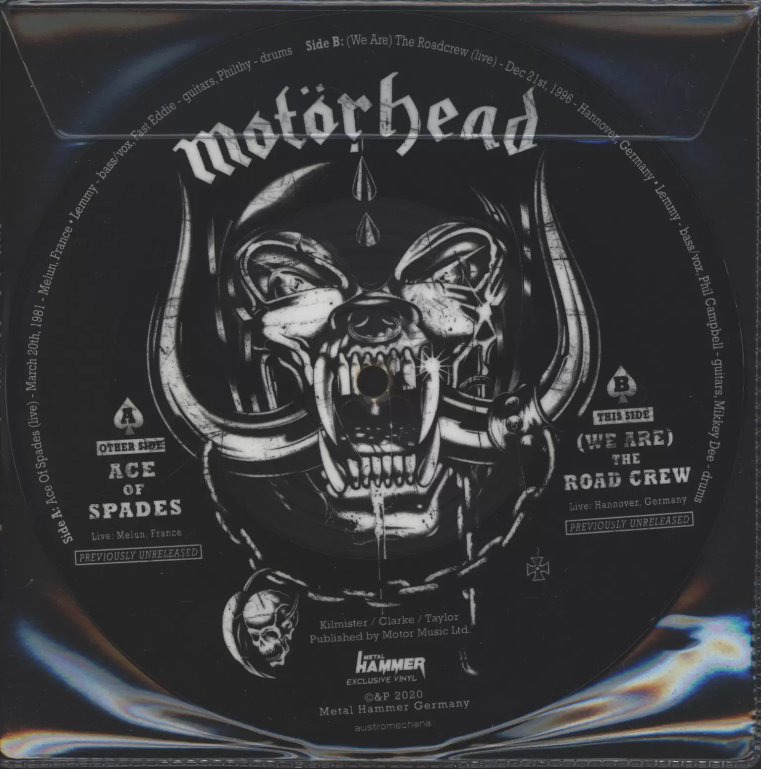 Motörhead: Ace Of Spades, 1×7" Single (Vinyl)