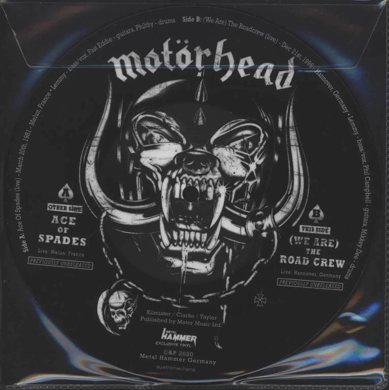 Motörhead: Ace Of Spades, 1×7" Single (Vinyl)