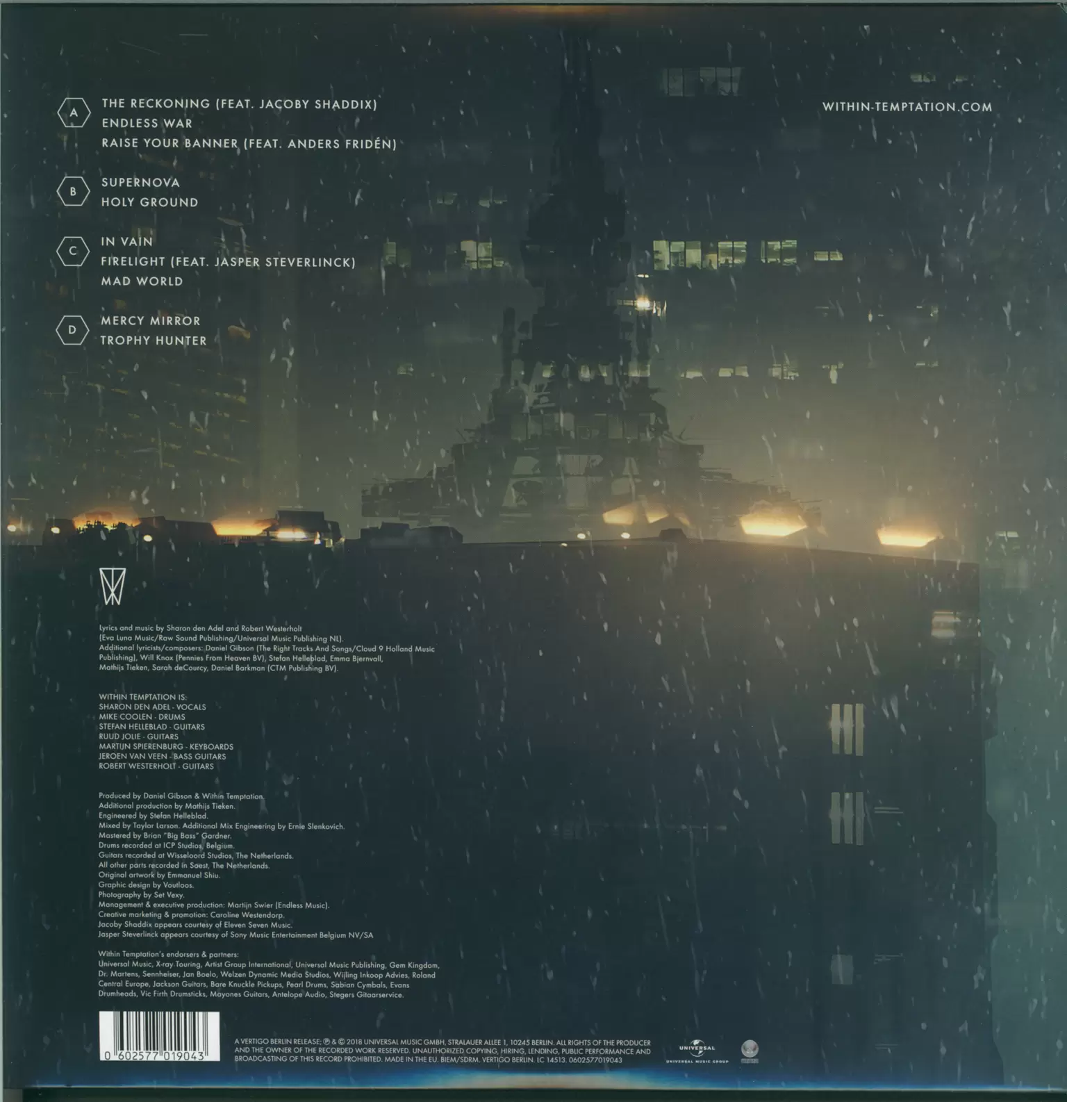 Within Temptation: Resist, 2×LP (Vinyl)