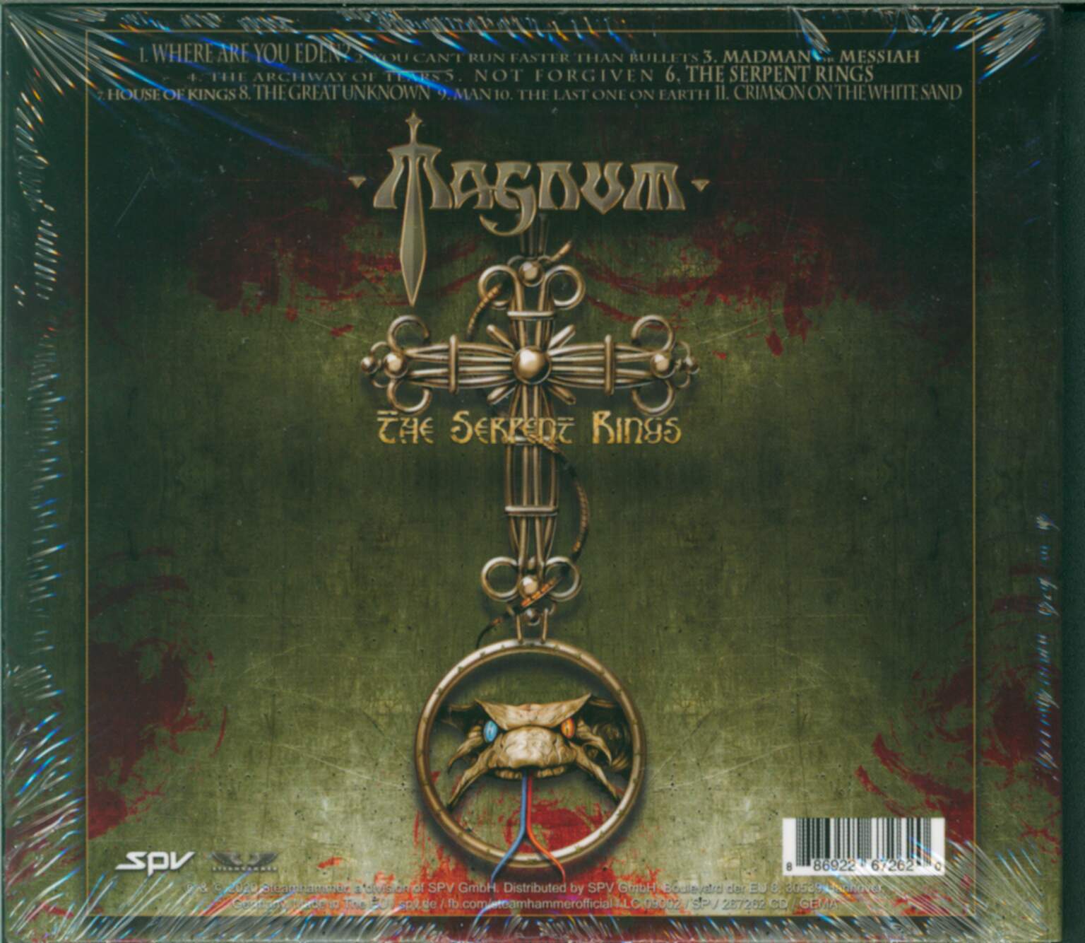 Magnum: The Serpent Rings, 1×CD