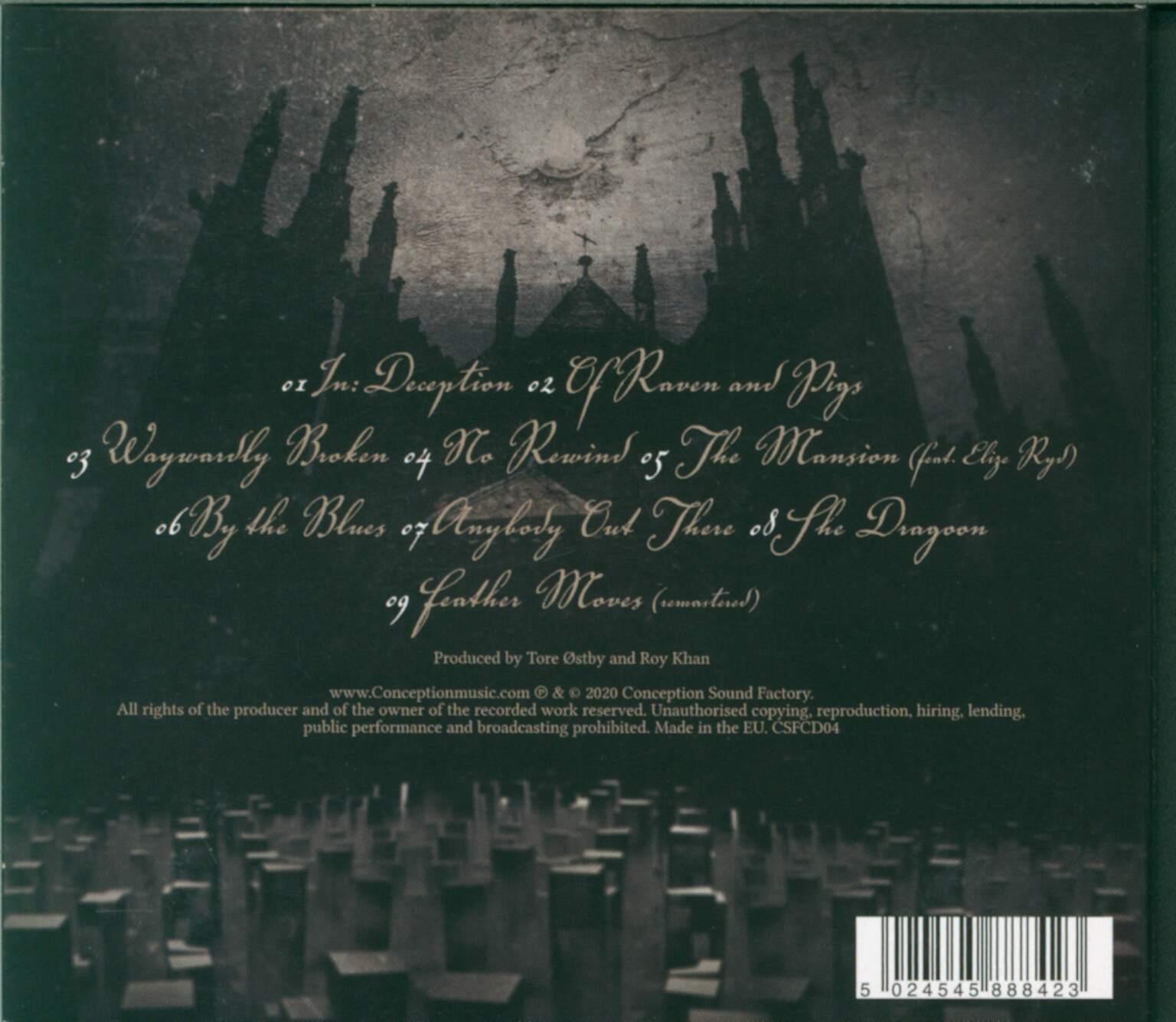 Conception: State Of Deception, 1×CD