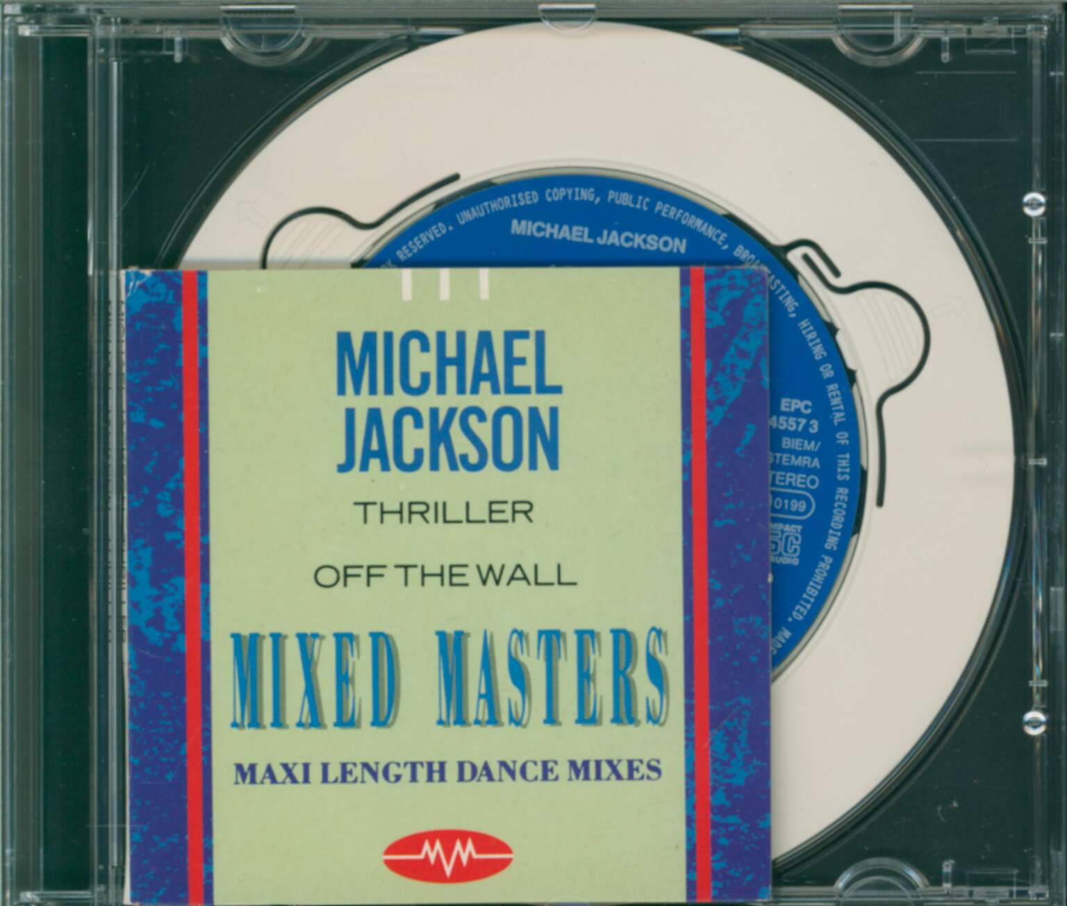 Michael Jackson: Thriller / Off The Wall, 1×3" CD