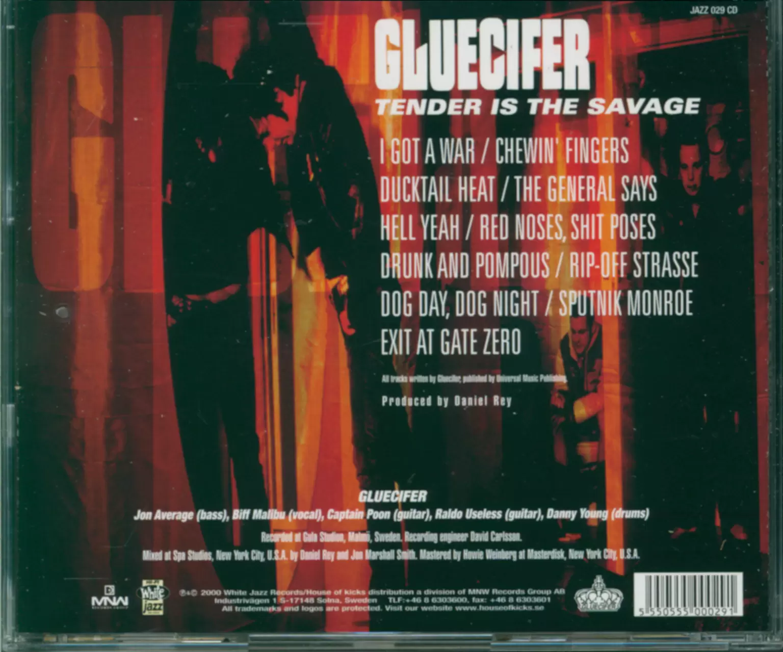 Gluecifer: Tender Is The Savage, 1×CD