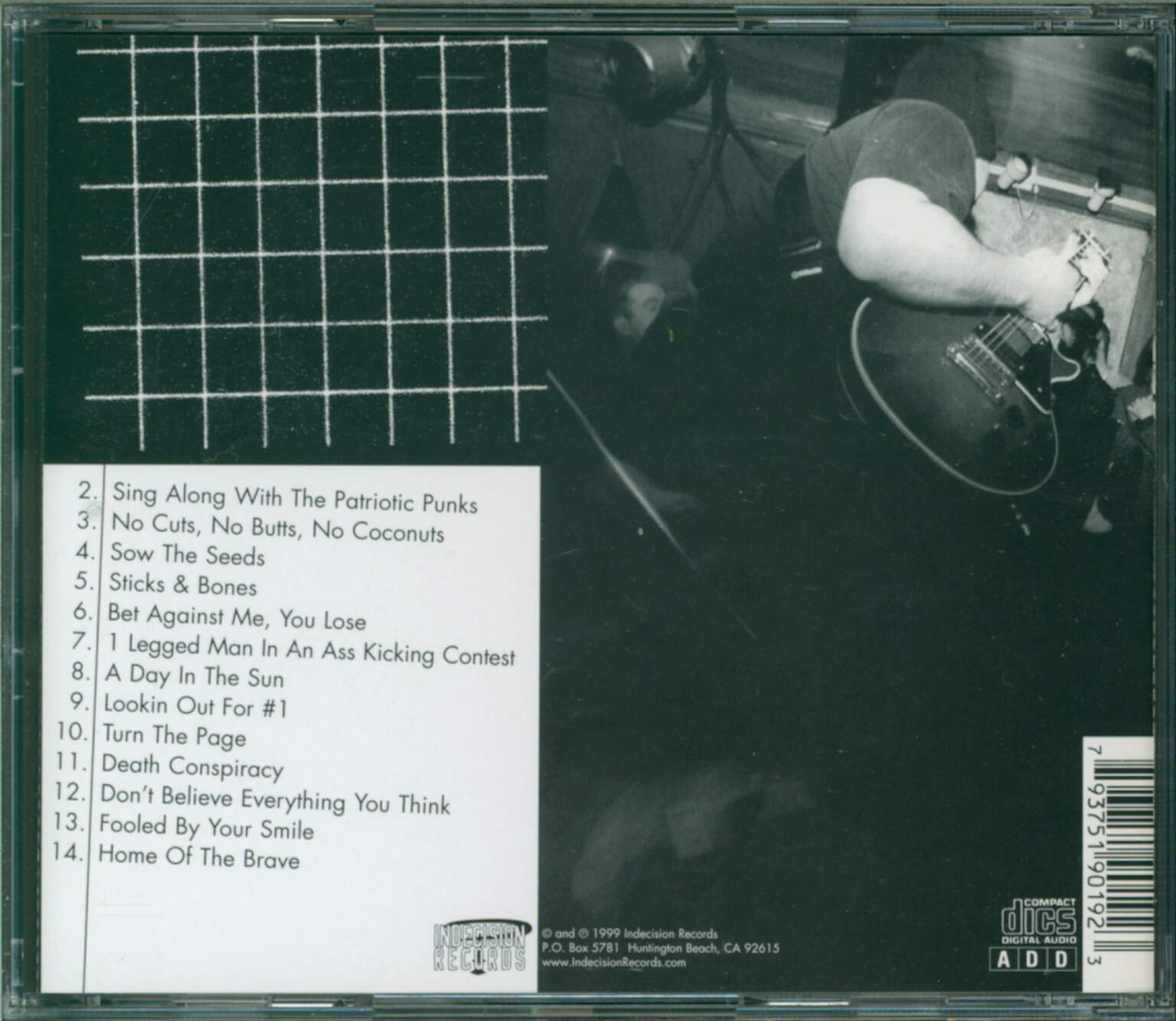 Death By Stereo: If Looks Could Kill, I'd Watch You Die, 1×CD