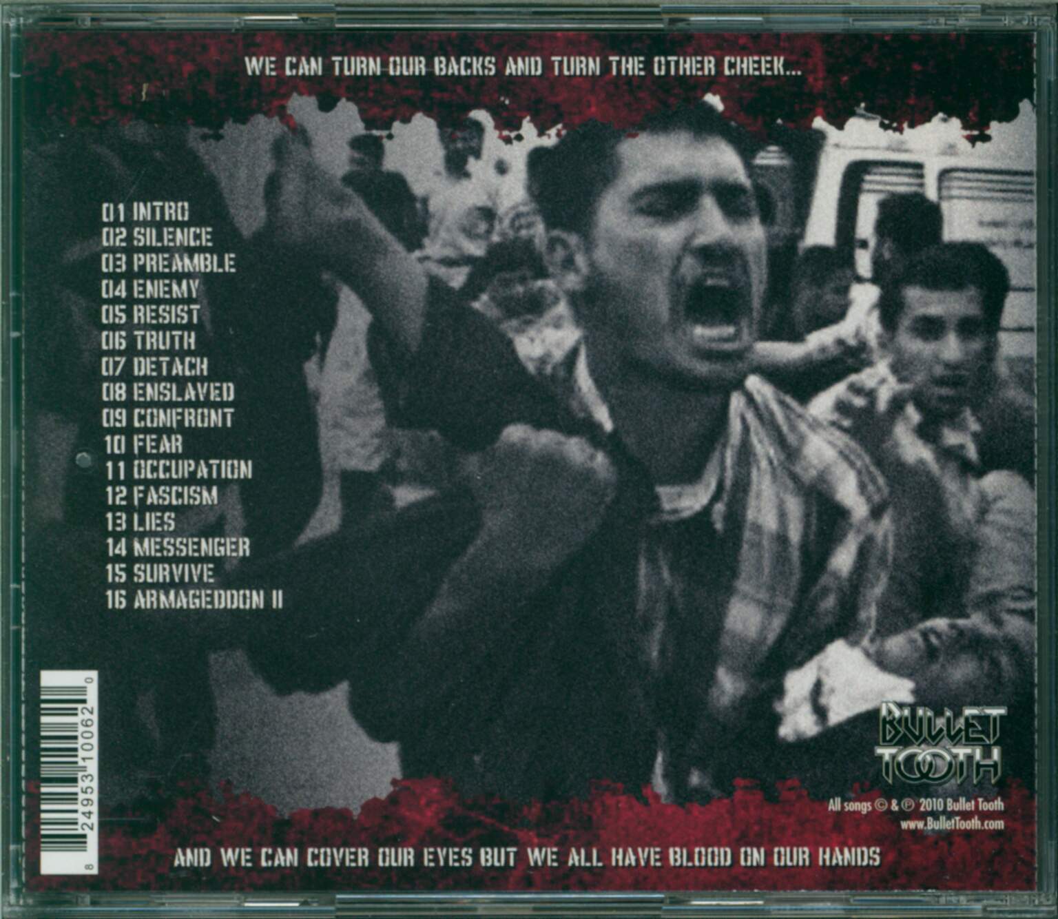 First Blood: Silence Is Betrayal, 1×CD