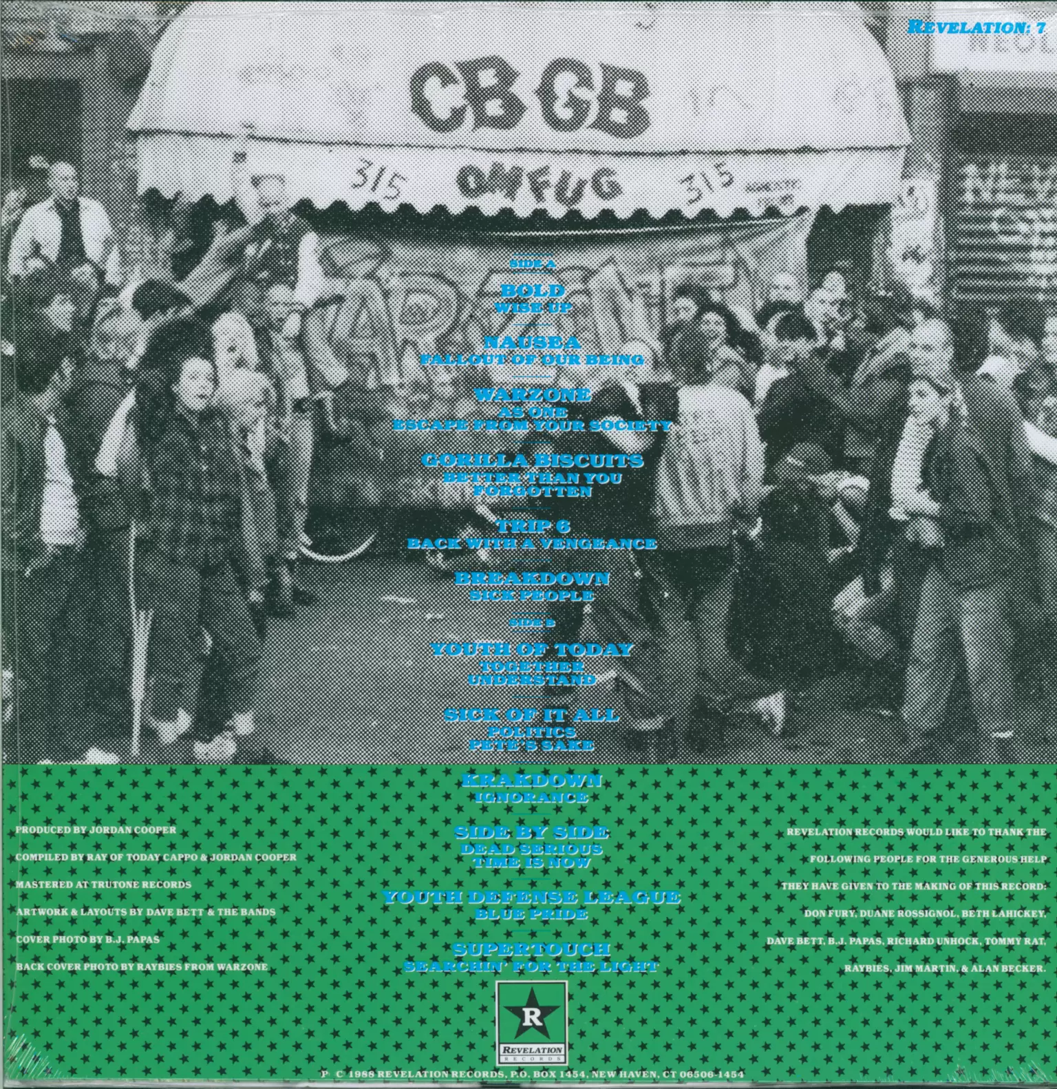 Various: New York City Hardcore: The Way It Is, 1×LP (Vinyl)