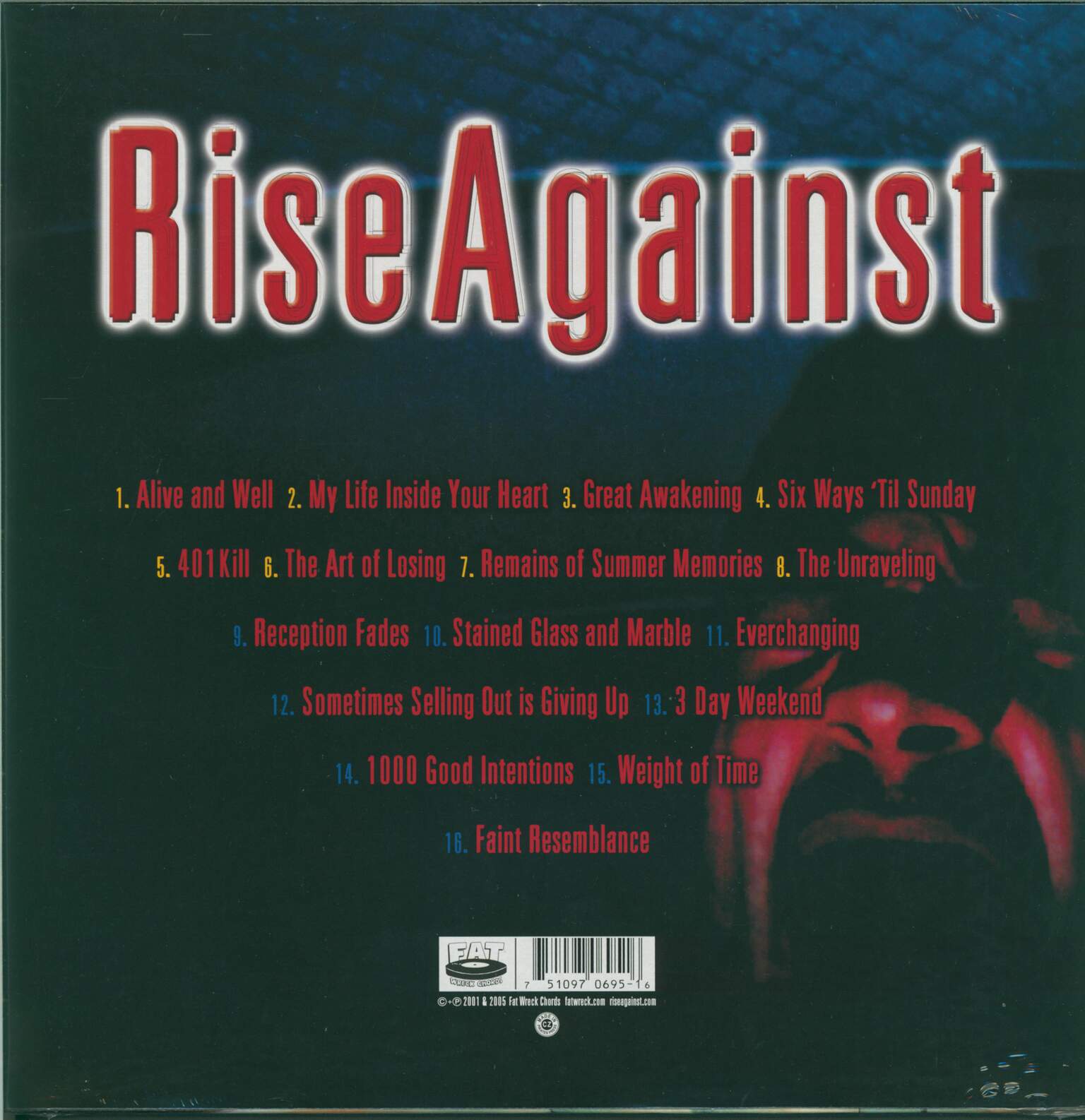 Rise Against: The Unraveling, 1×LP (Vinyl)